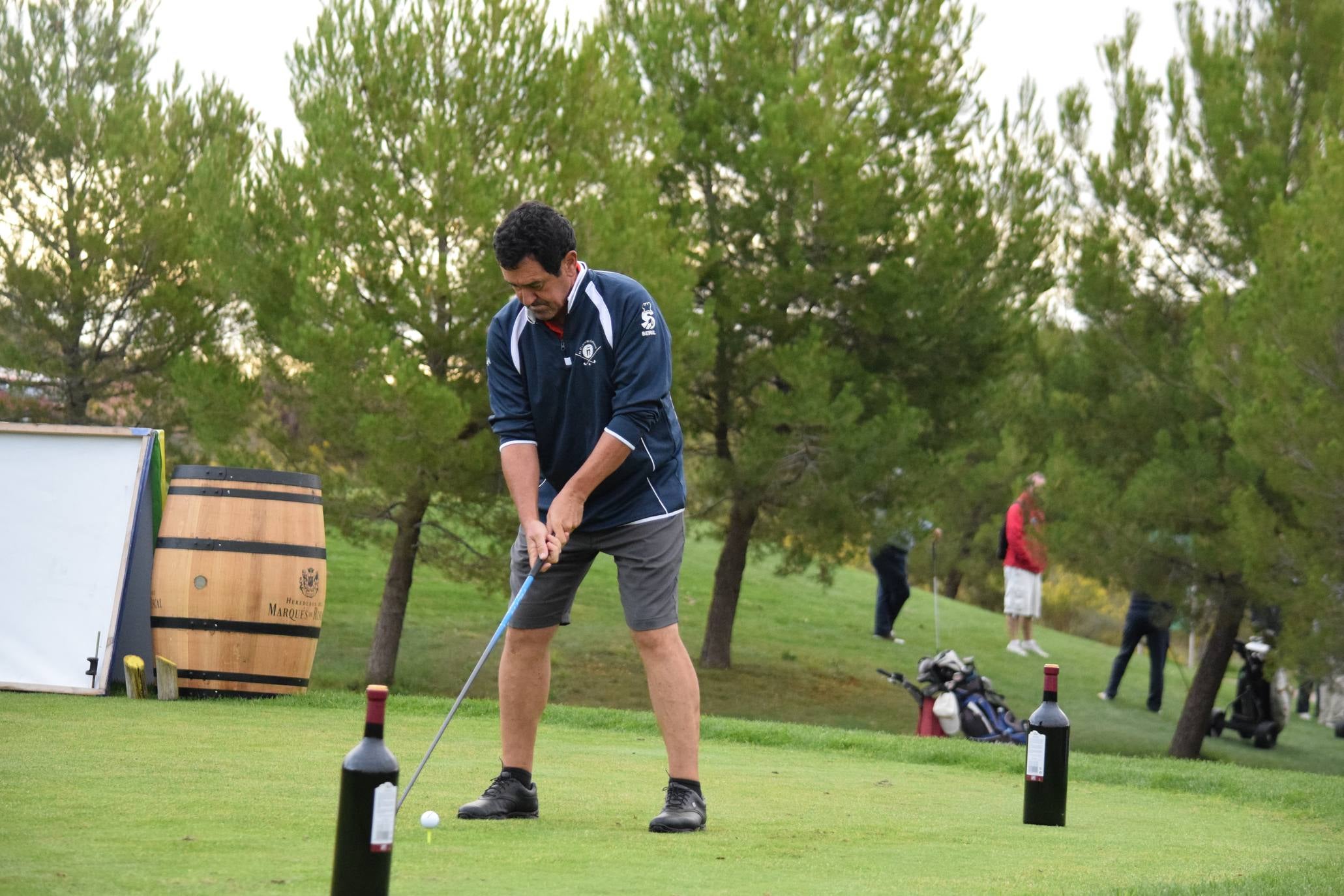 Jornada de juego del Torneo Marqués de Riscal, de la Liga de Golf y Vino, de lomejordelvinoderioja.com.