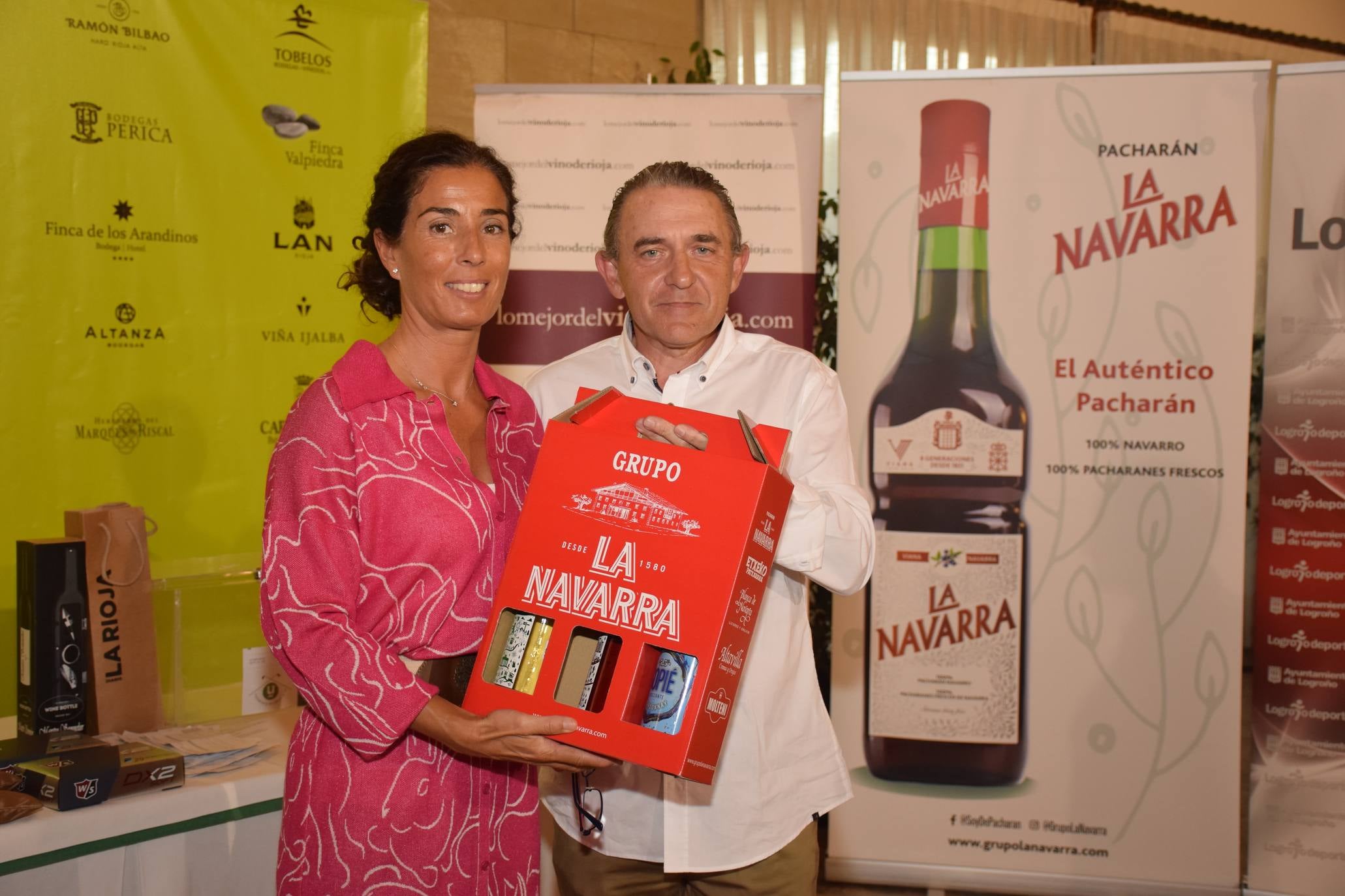 Entrega de premios del Torneo Marqués de Riscal, de la Liga de Golf y Vino de lomejordelvinoderioja.com. 