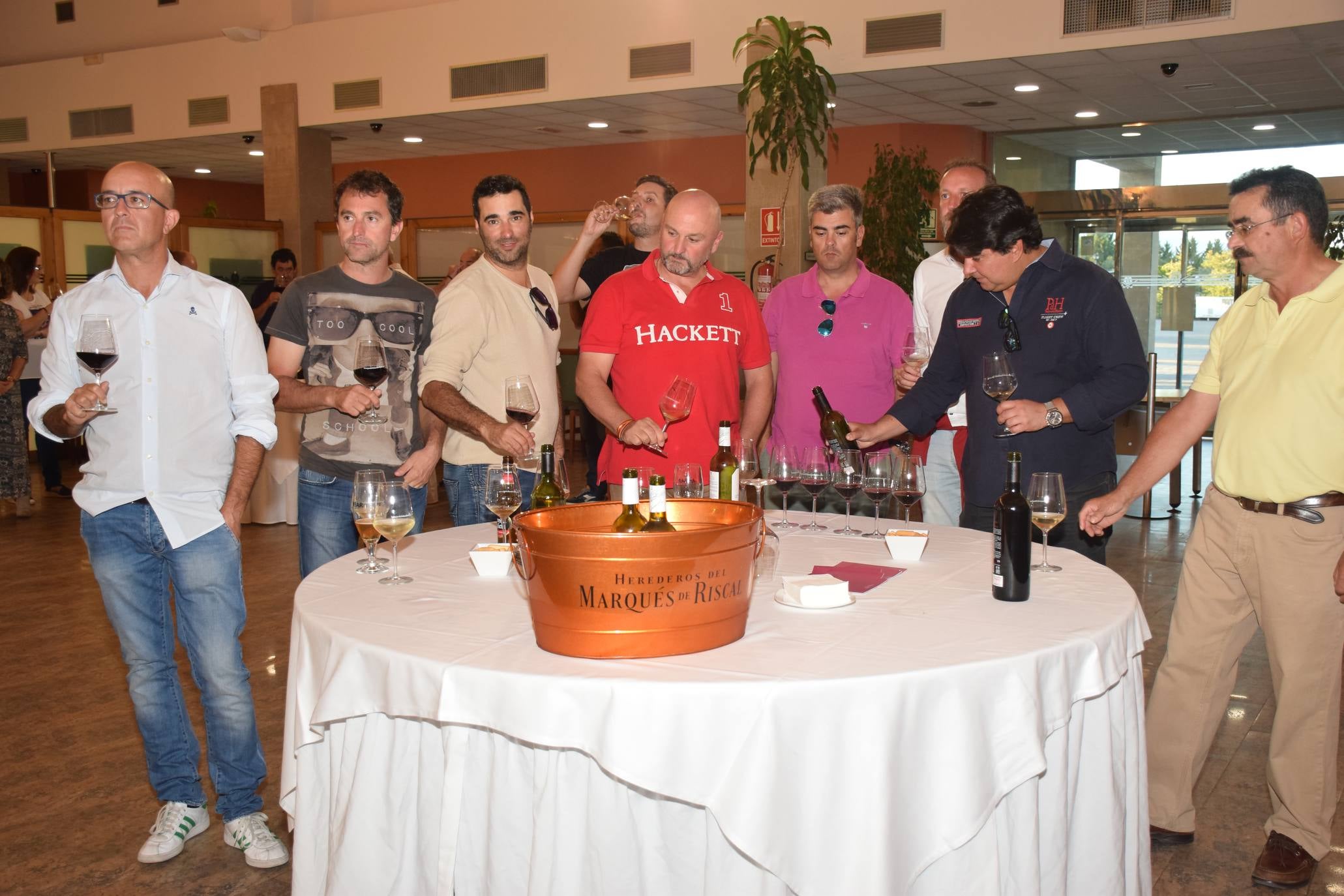 Entrega de premios del Torneo Marqués de Riscal, de la Liga de Golf y Vino de lomejordelvinoderioja.com. 