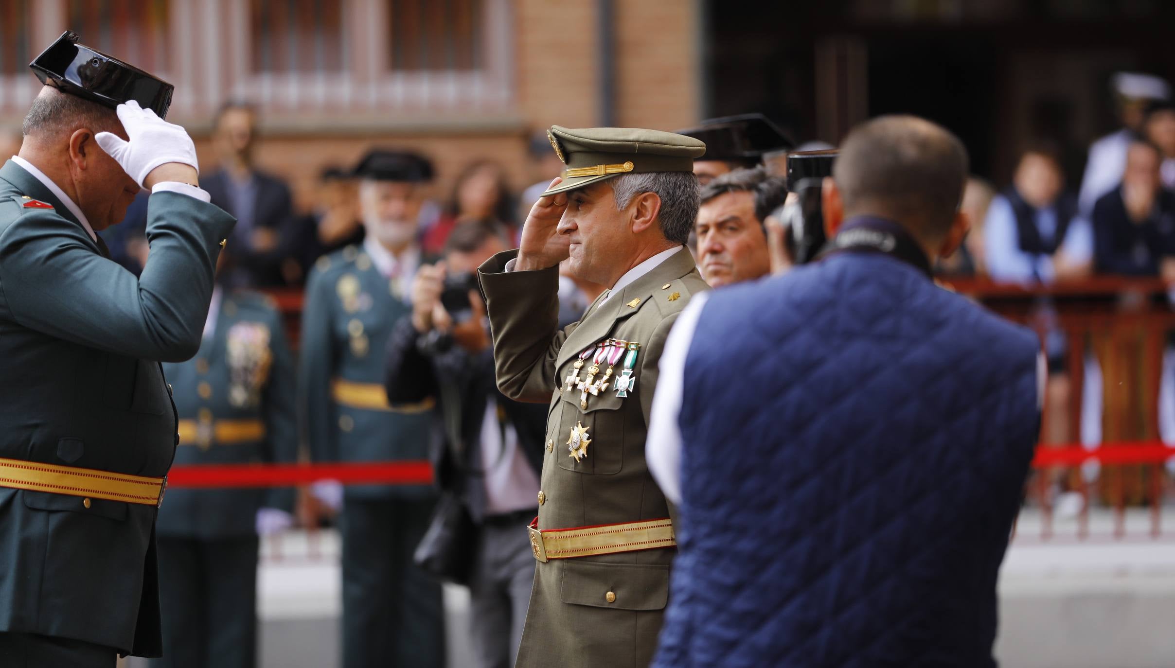 El cuerpo lleva a cabo diferentes actos para celebrar su día