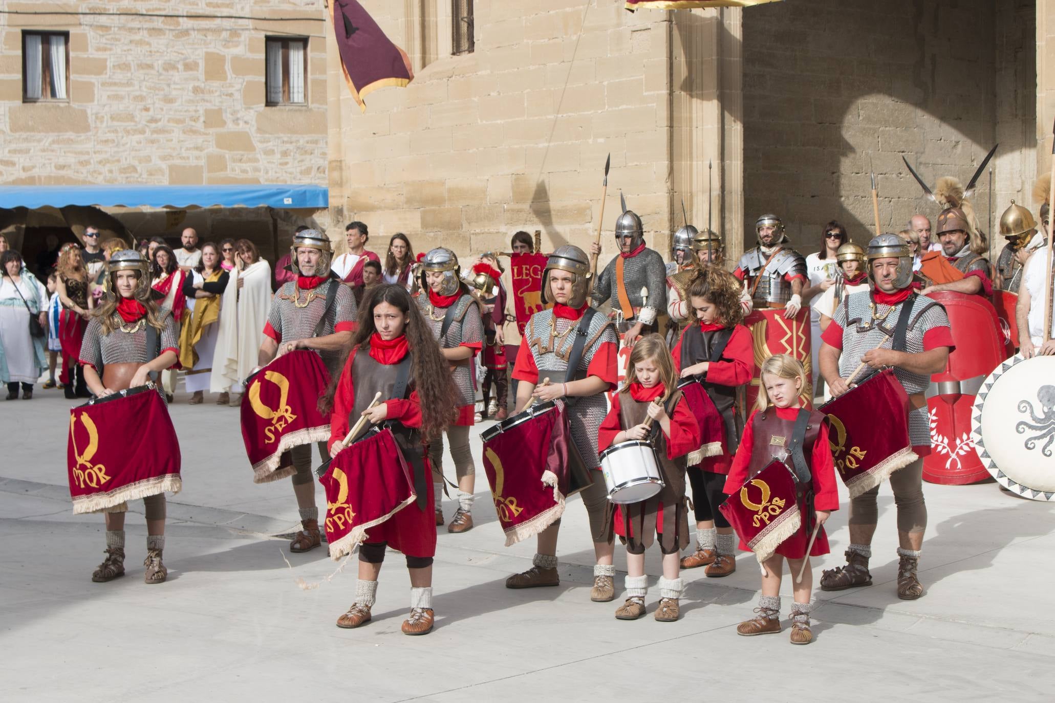 Romanos y berones han puesto el broche a las jornadas.