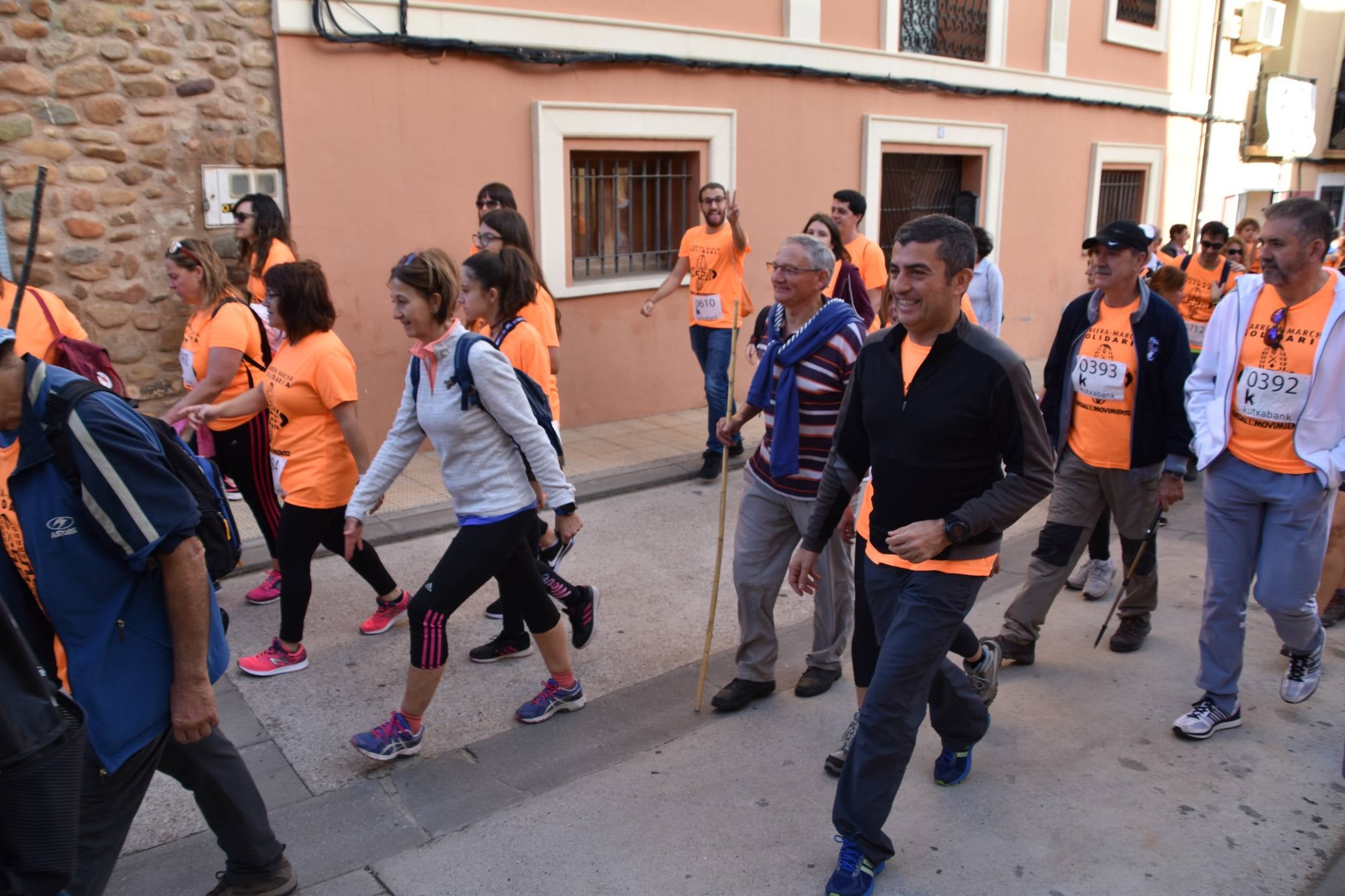 En total 821 hubo participantes entre las tres de los cuales la mayor parte, 658 personas, participaron en la marcha de 11.5 kilómetros por un circuito rural