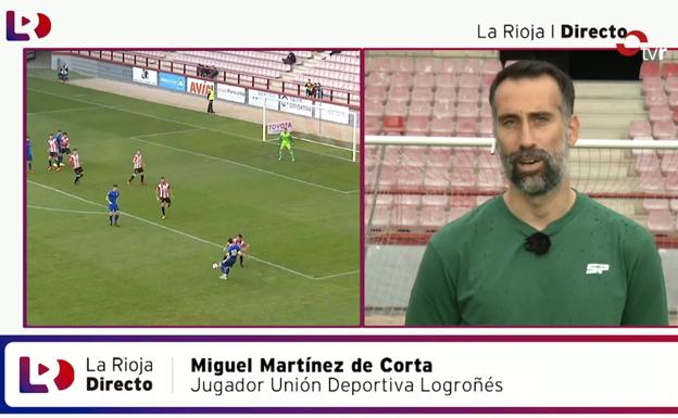 Miguel Martínez de Corta: «Sigo tranquilo, recupérandome bien»