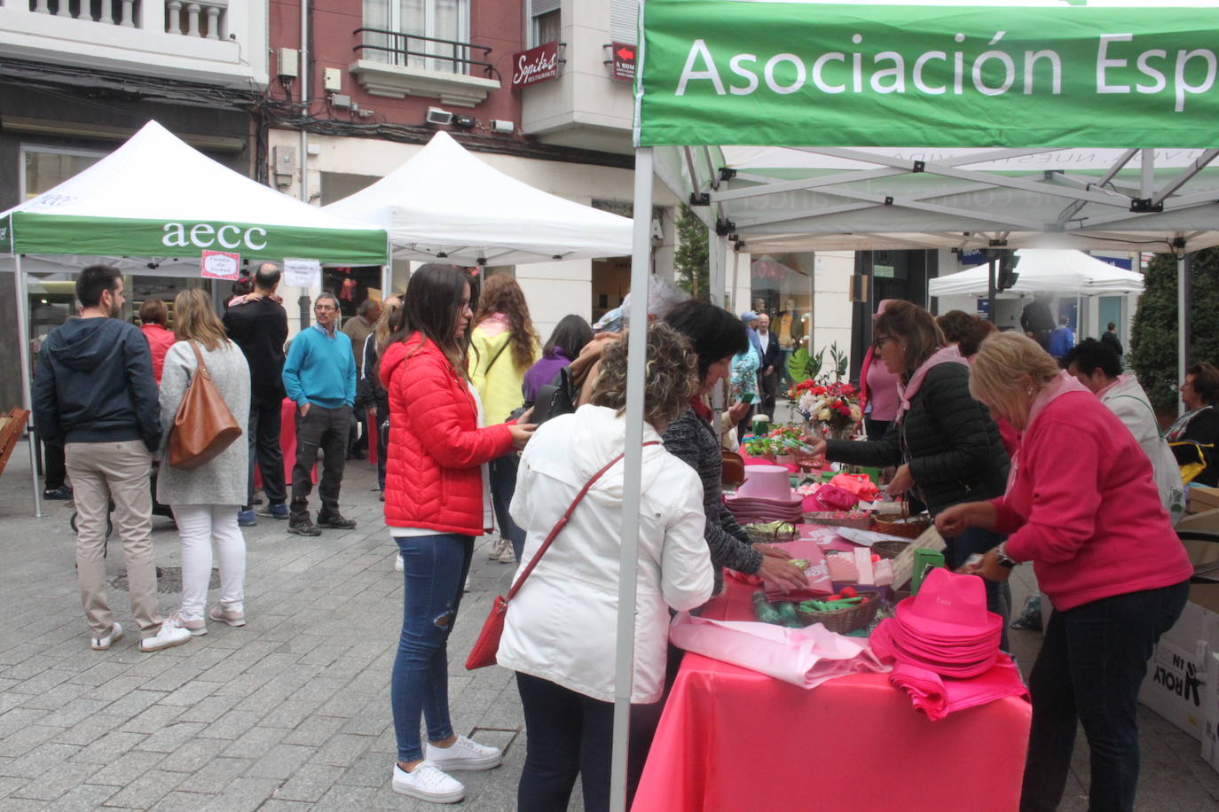 Arnedo se ha teñido de rosa en una mañana que ha reunido a público de todas las edades