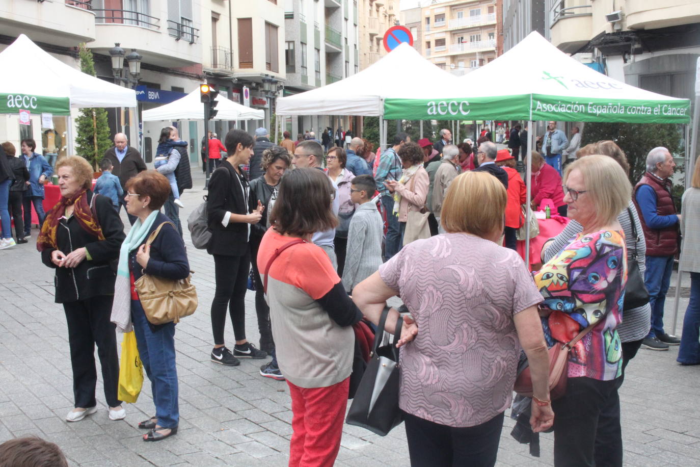 Arnedo se ha teñido de rosa en una mañana que ha reunido a público de todas las edades