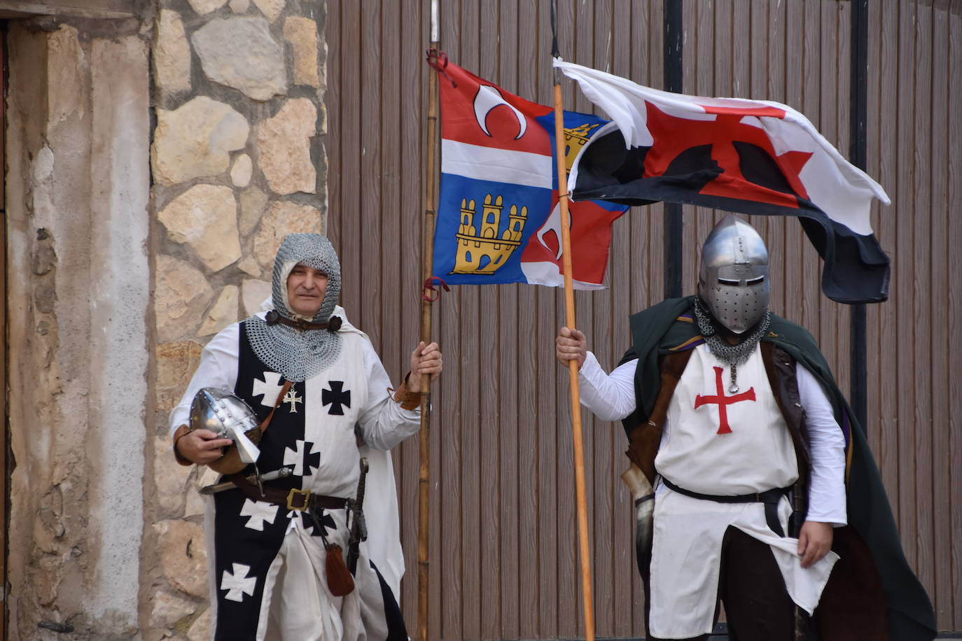 La inauguración de las XIV jornadas de artesanía medieval de Cornago, este sábado, fue un éxito