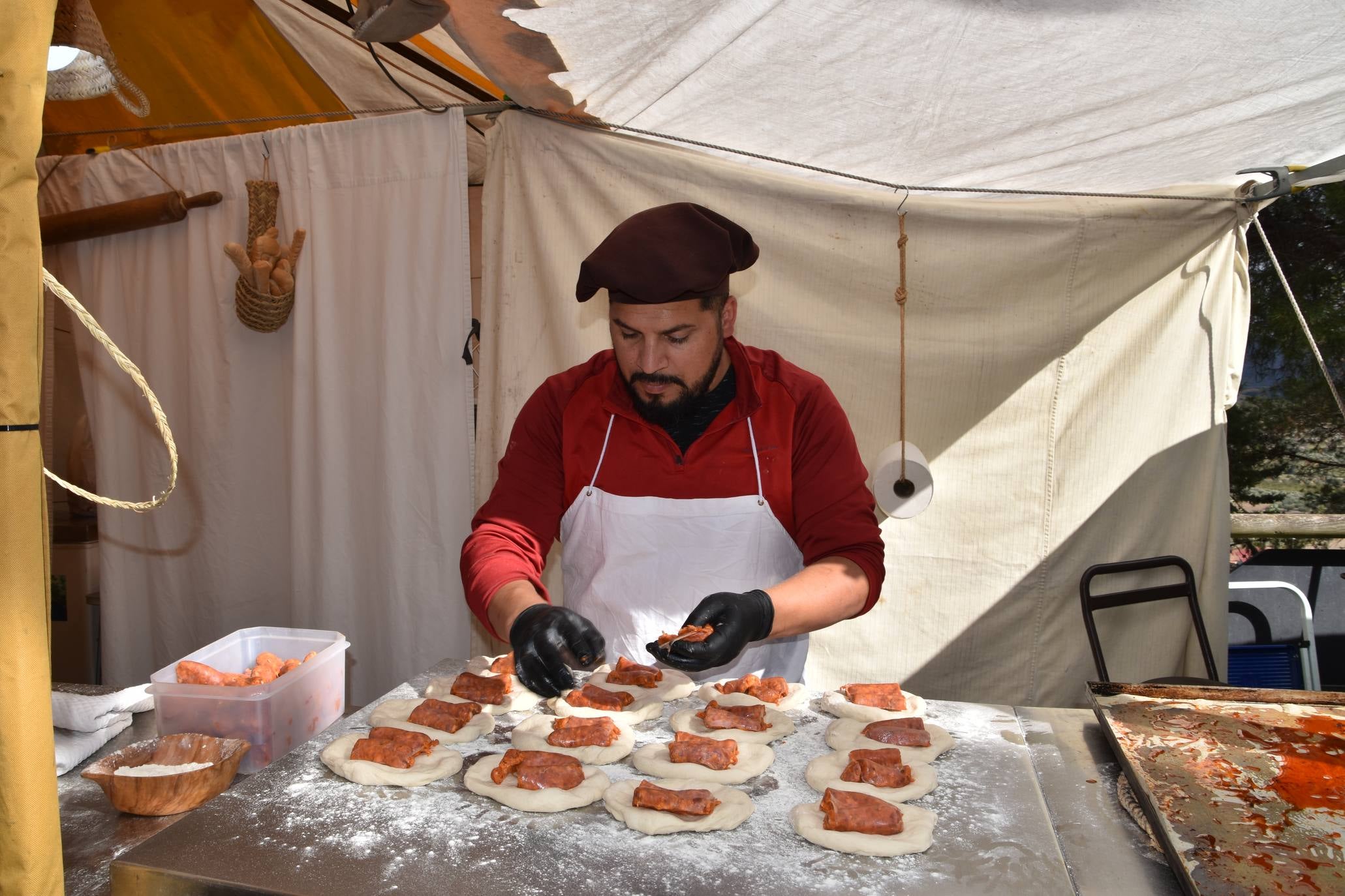 Segundo día de las XIV Jornadas de Artesanía Medieval de Cornago