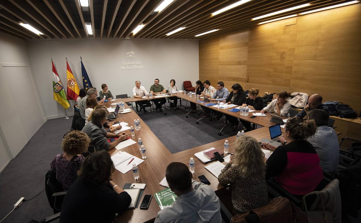 Imagen de la reunión