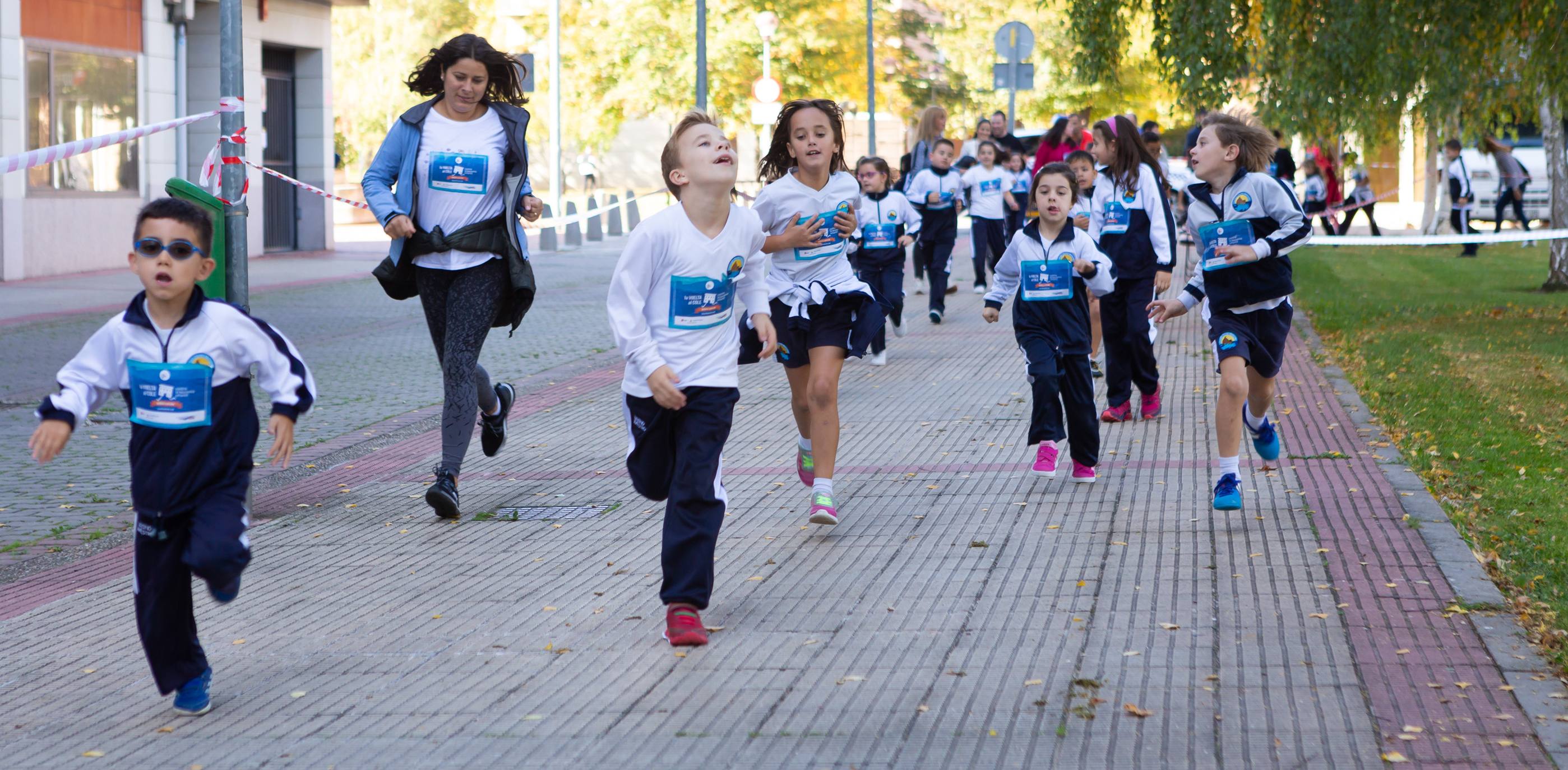 El centro logroñés ha participado en la iniciativa 'La vuelta al cole'