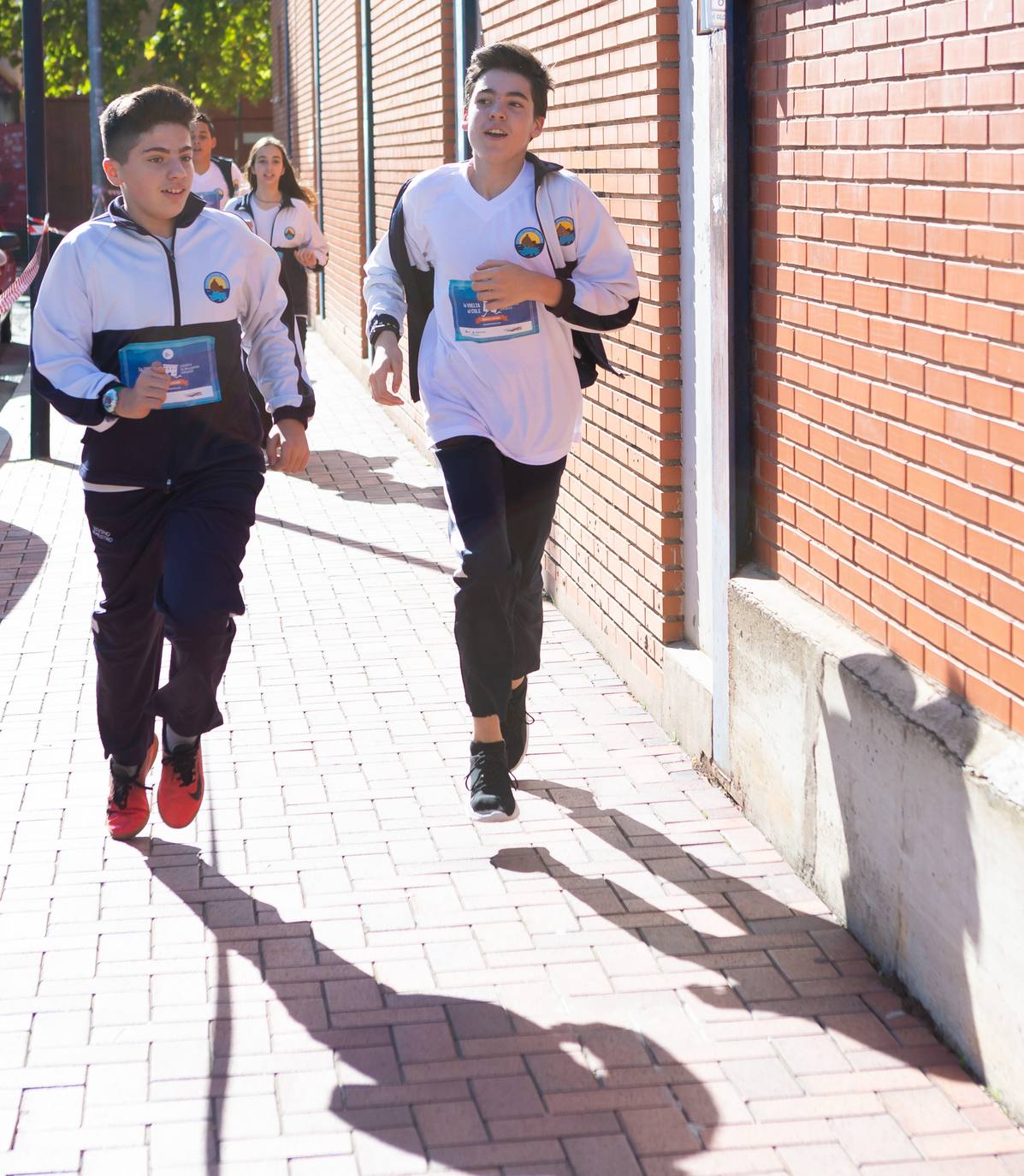 El centro logroñés ha participado en la iniciativa 'La vuelta al cole'