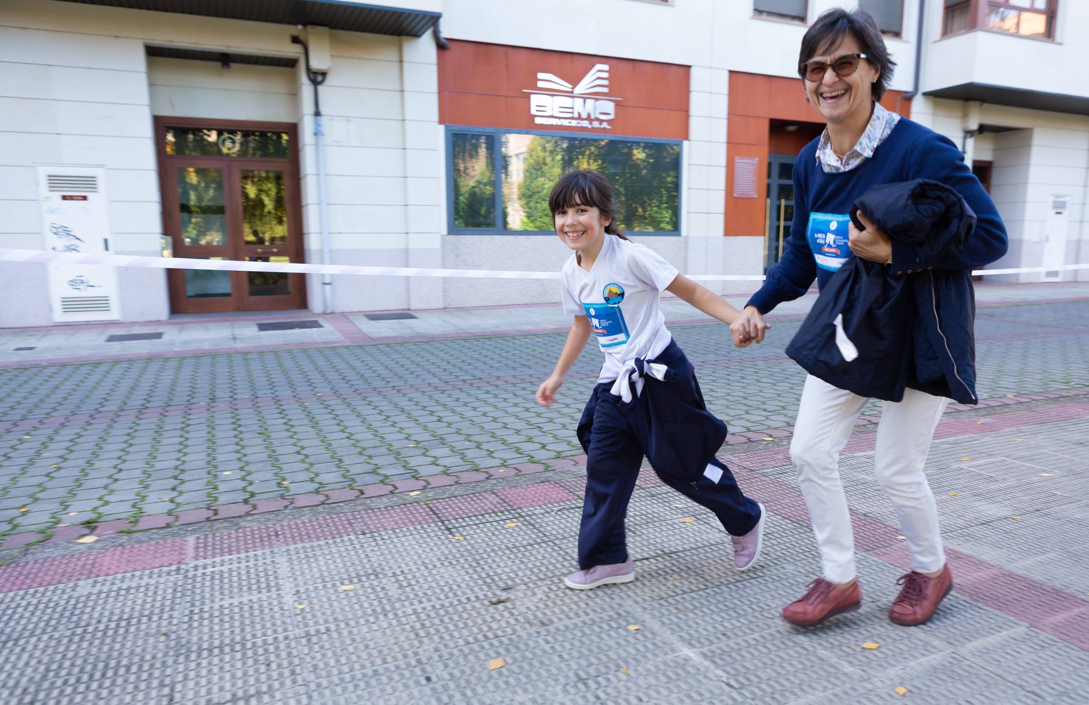 El centro logroñés ha participado en la iniciativa 'La vuelta al cole'