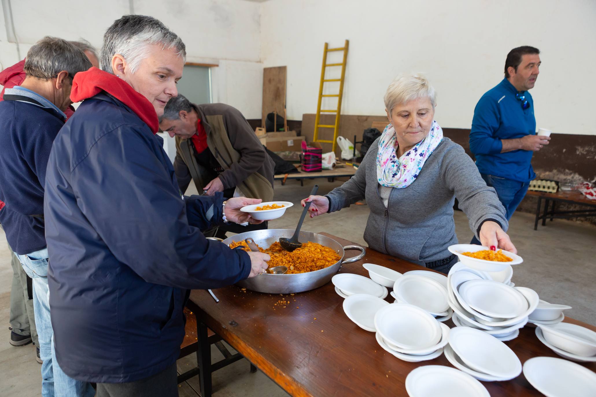 La marcha otoñal ha reunido a 450 senderistas 