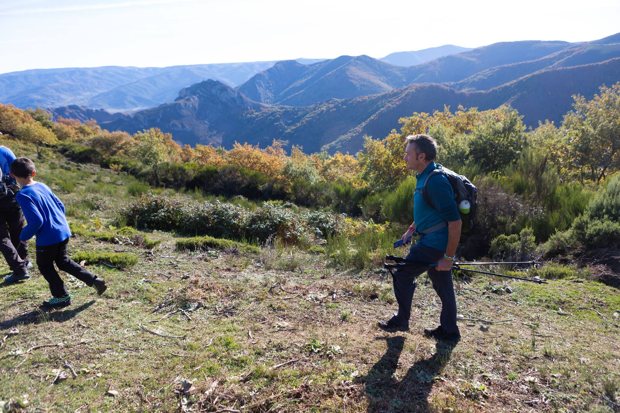 La marcha otoñal ha reunido a 450 senderistas 