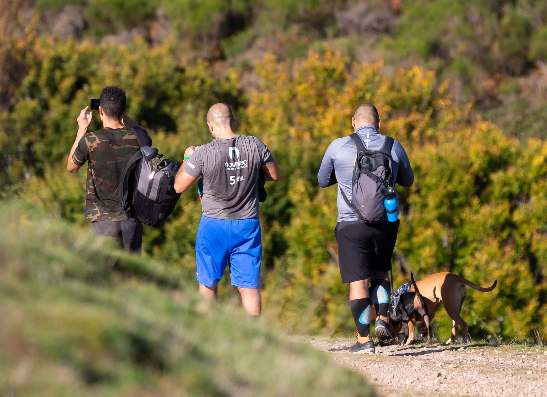 La marcha otoñal ha reunido a 450 senderistas 