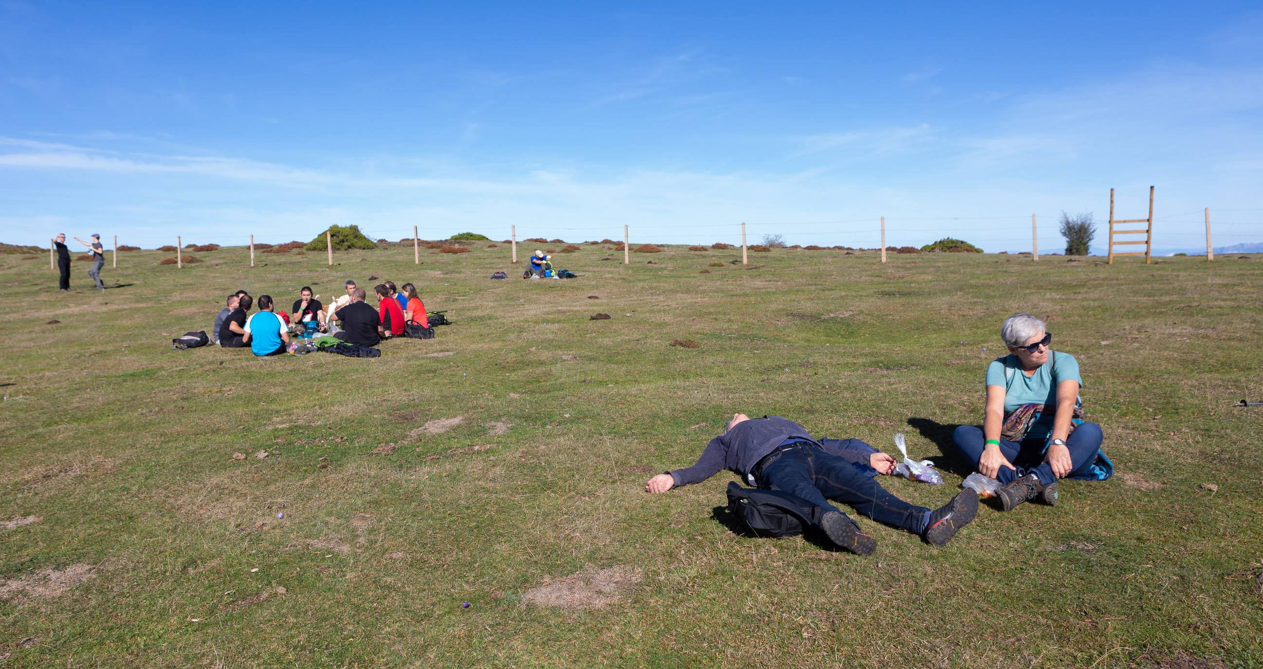 La marcha otoñal ha reunido a 450 senderistas 