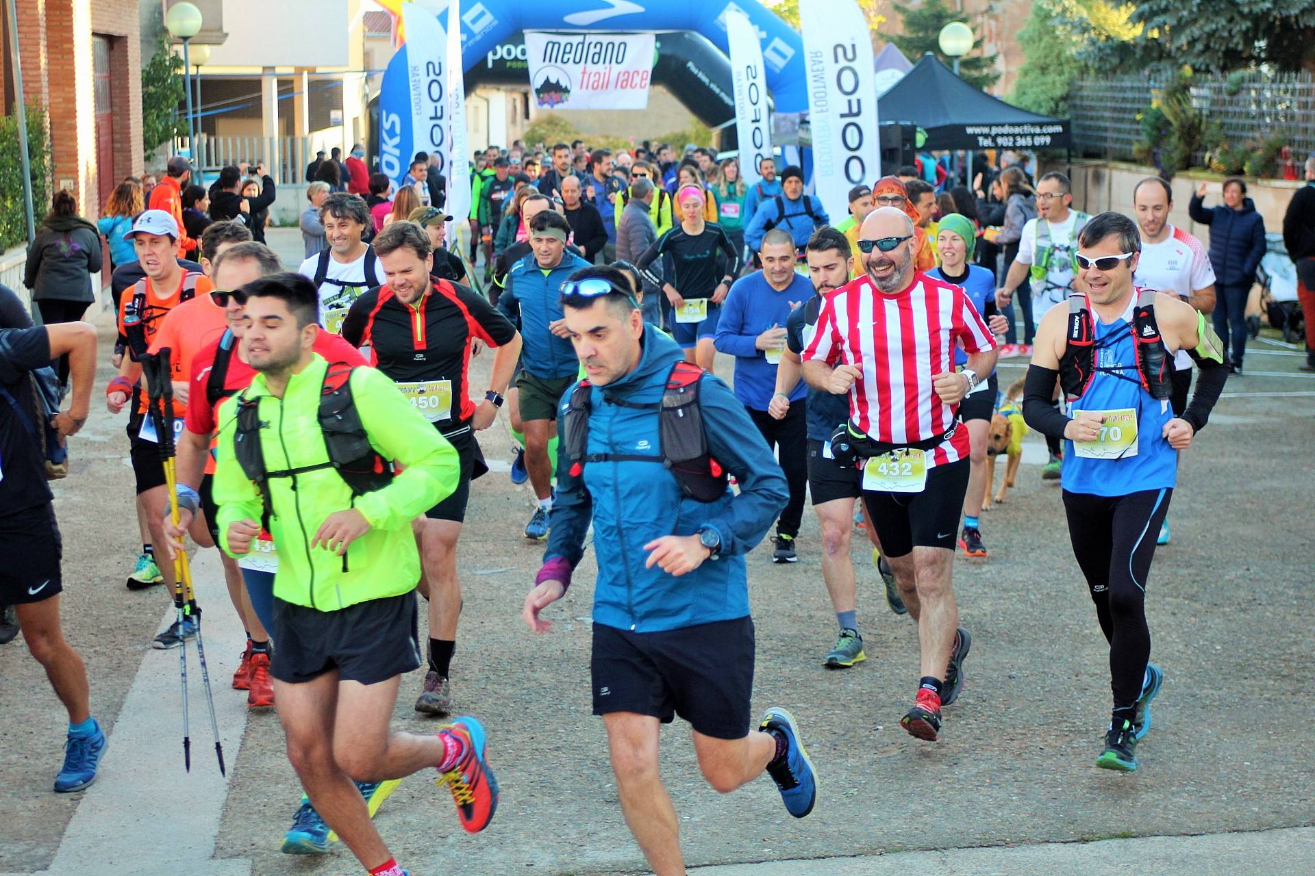 La carrera de montaña por Moncalvillo ha reunido a cerca de 400 inscritos