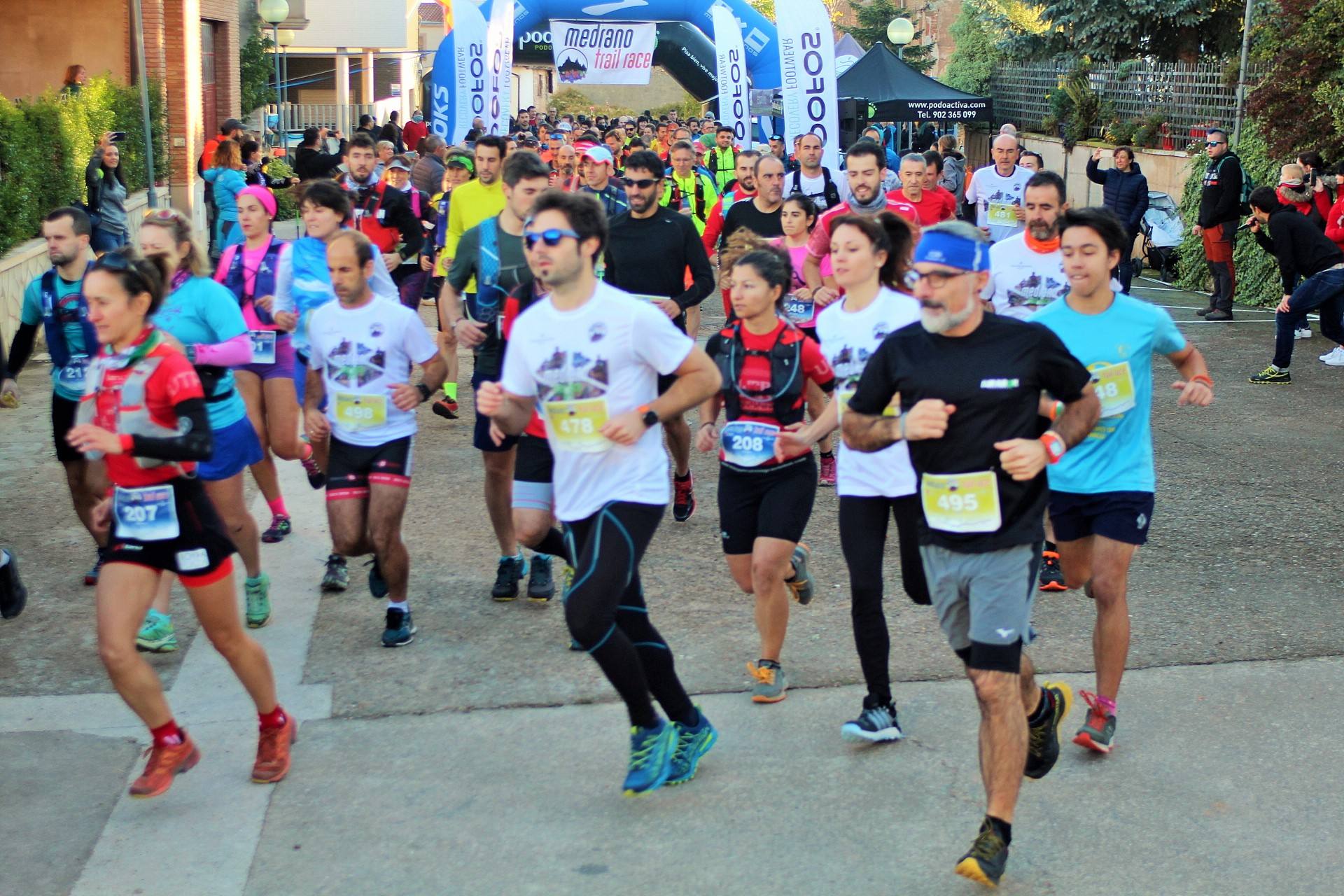 La carrera de montaña por Moncalvillo ha reunido a cerca de 400 inscritos