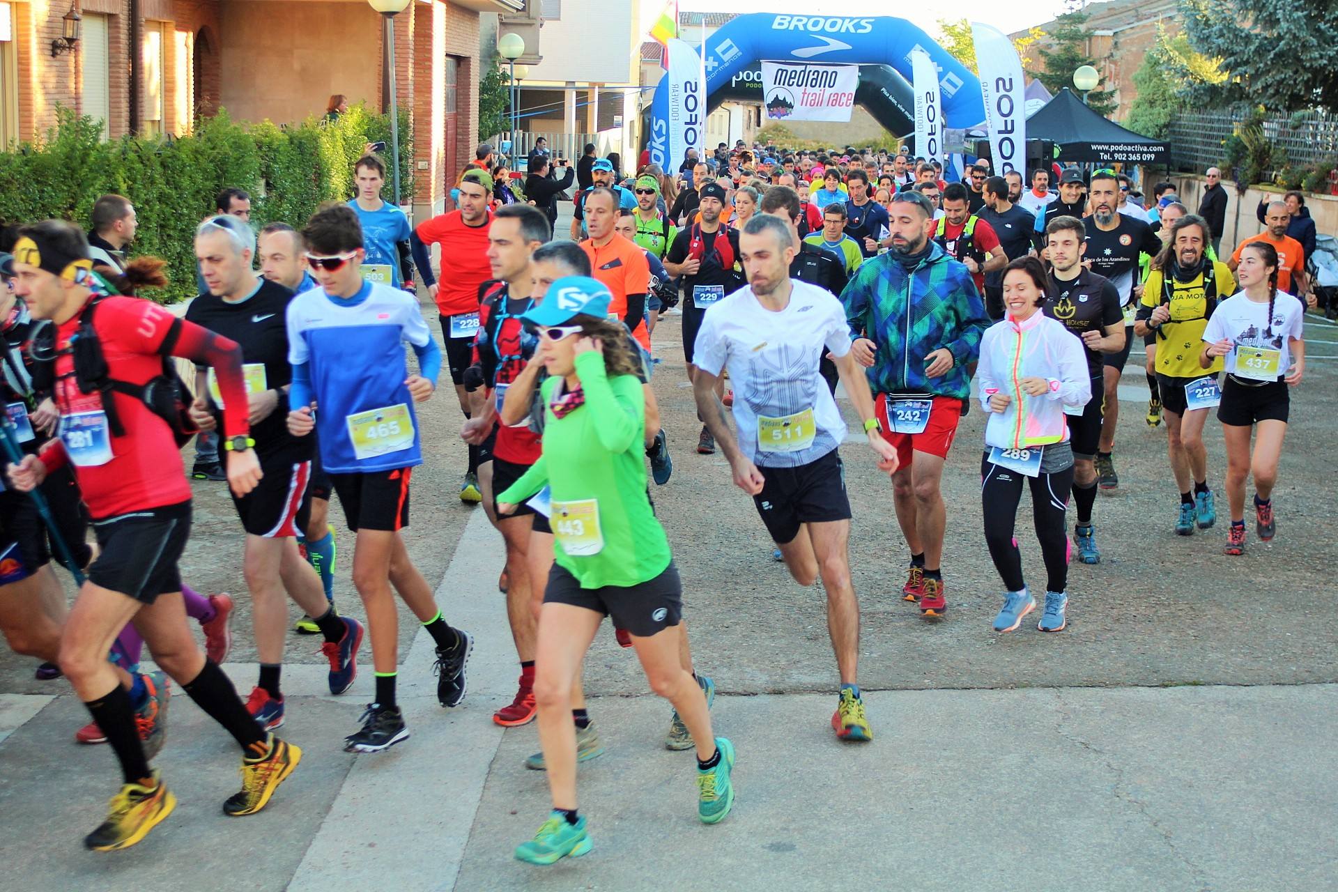 La carrera de montaña por Moncalvillo ha reunido a cerca de 400 inscritos