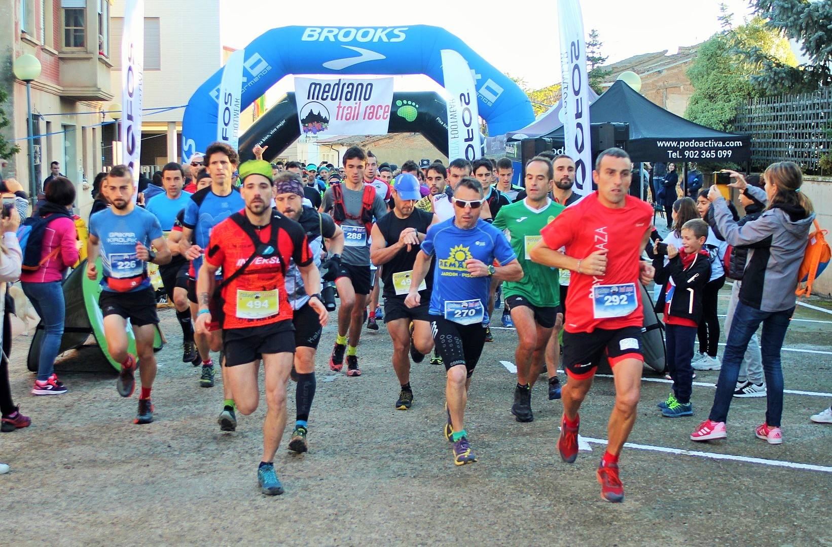 La carrera de montaña por Moncalvillo ha reunido a cerca de 400 inscritos