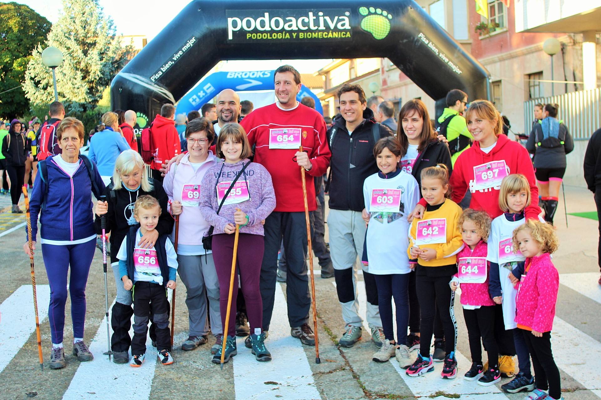 La carrera de montaña por Moncalvillo ha reunido a cerca de 400 inscritos