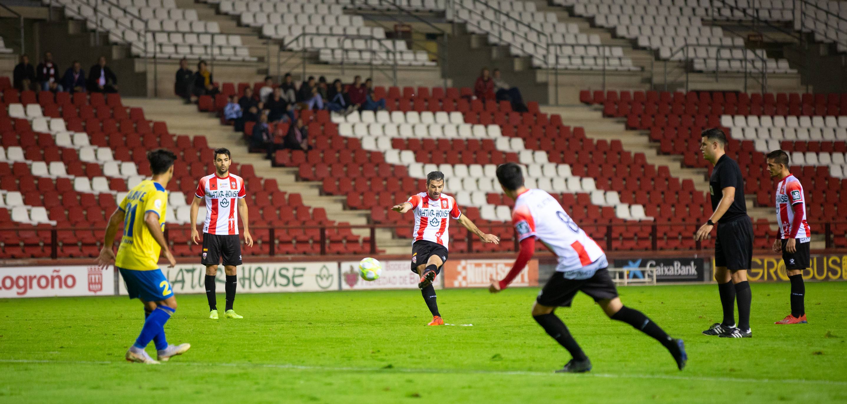 Los blanquirrojos han vencido al Real Unión en Las Gaunas. 