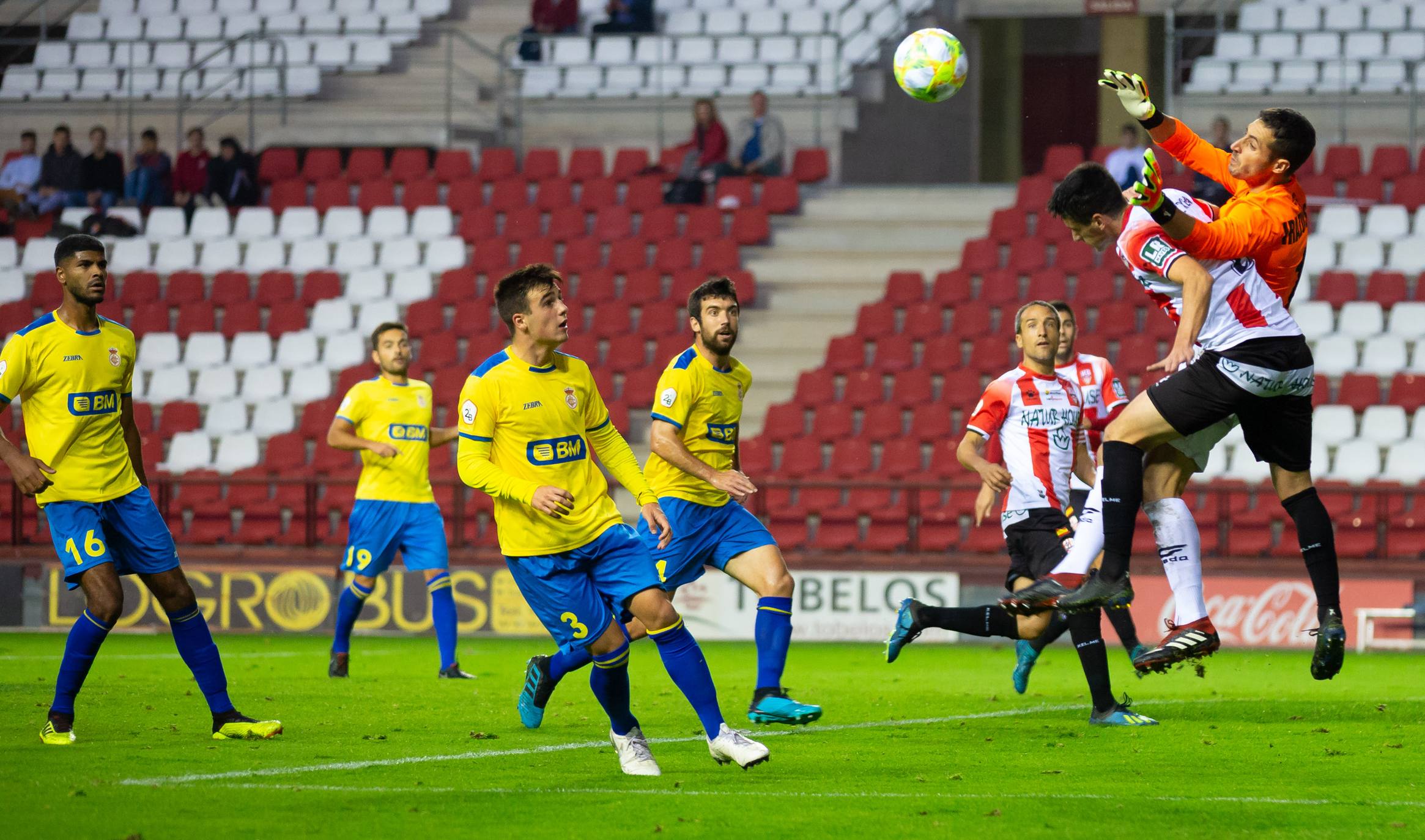 Los blanquirrojos han vencido al Real Unión en Las Gaunas. 