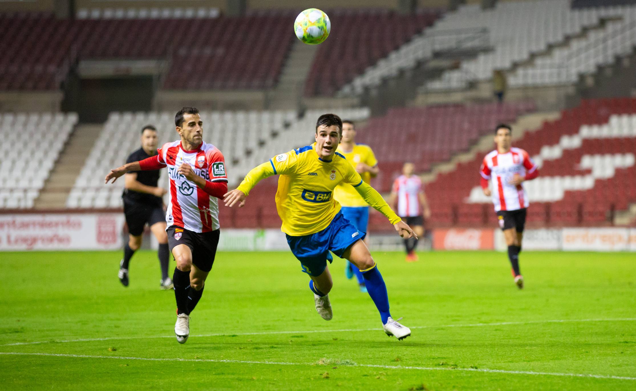 Los blanquirrojos han vencido al Real Unión en Las Gaunas. 