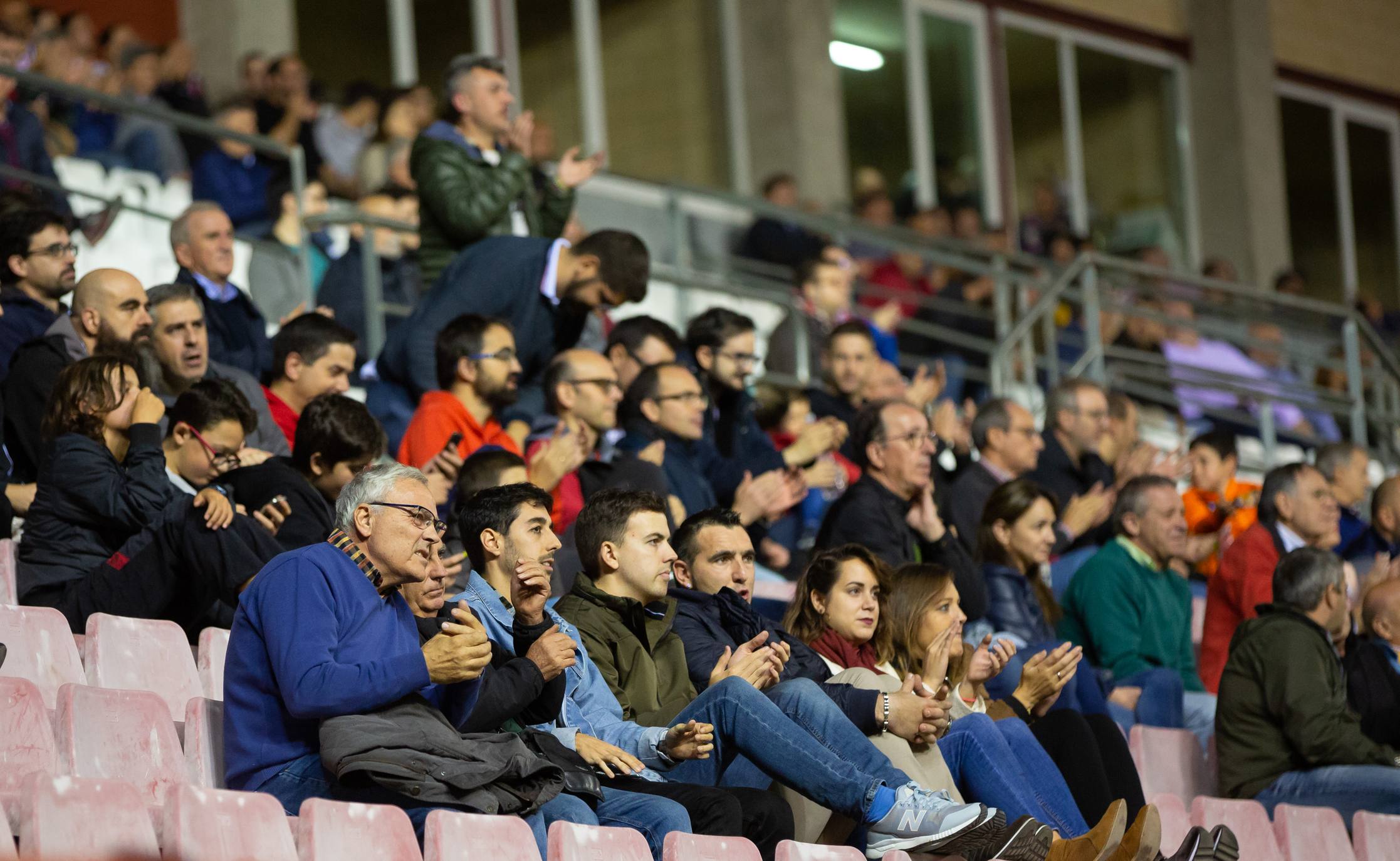 Los blanquirrojos han vencido al Real Unión en Las Gaunas. 