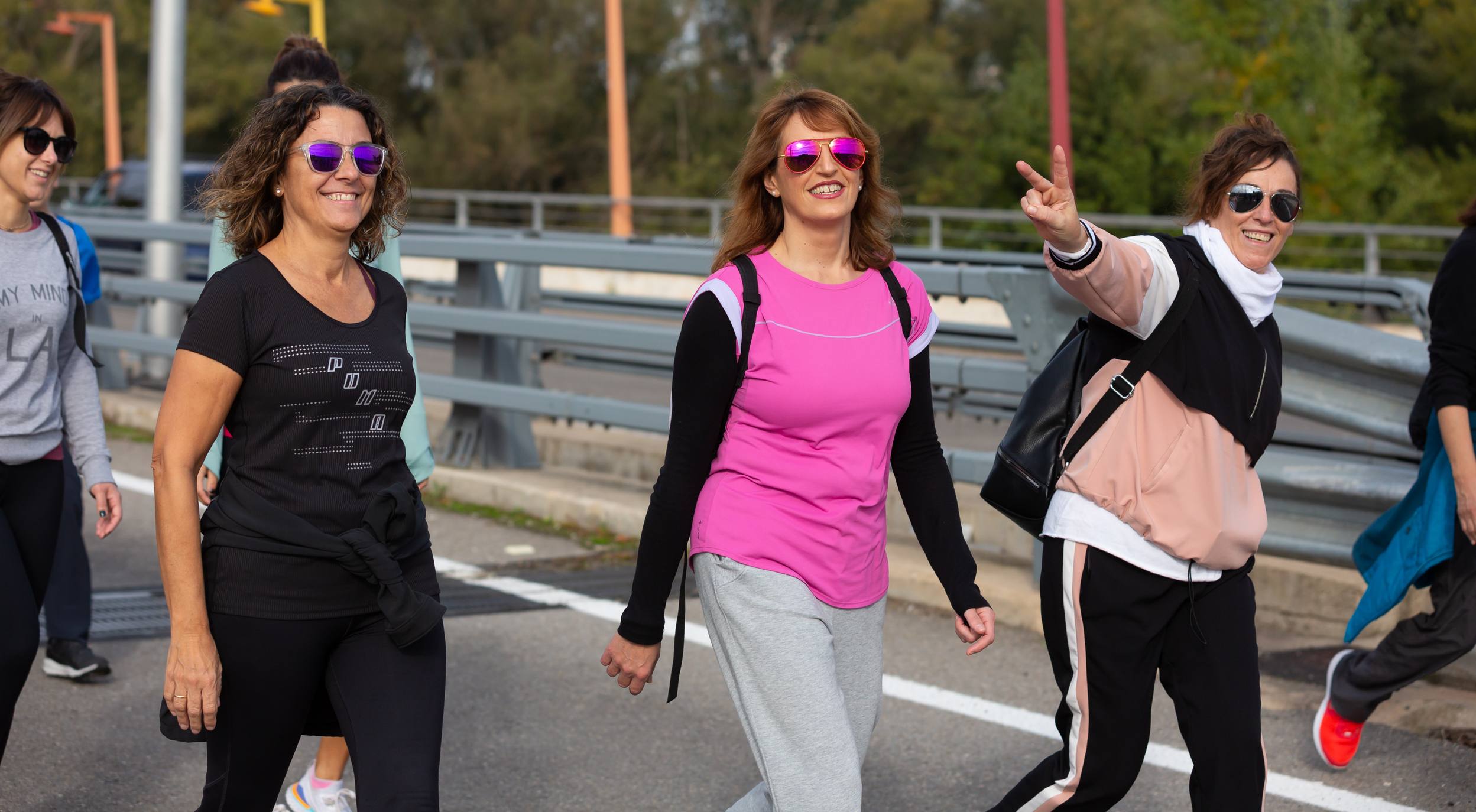 Los marchosos tienen que completar un recorrido llano de 19 kilómetros, desde la capital riojana hacia Villamediana de Iregua, Alberite y Lardero