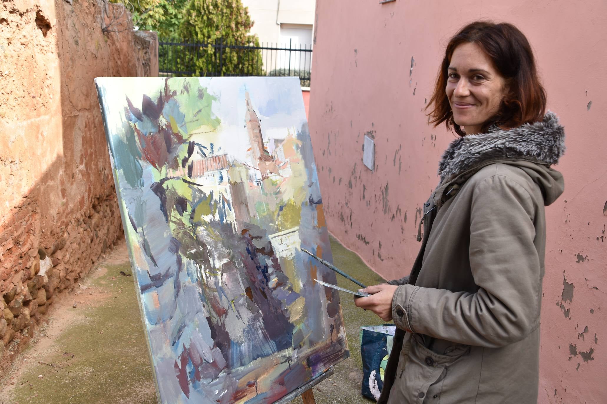 También se celebró el certamen de pintura al aire libre