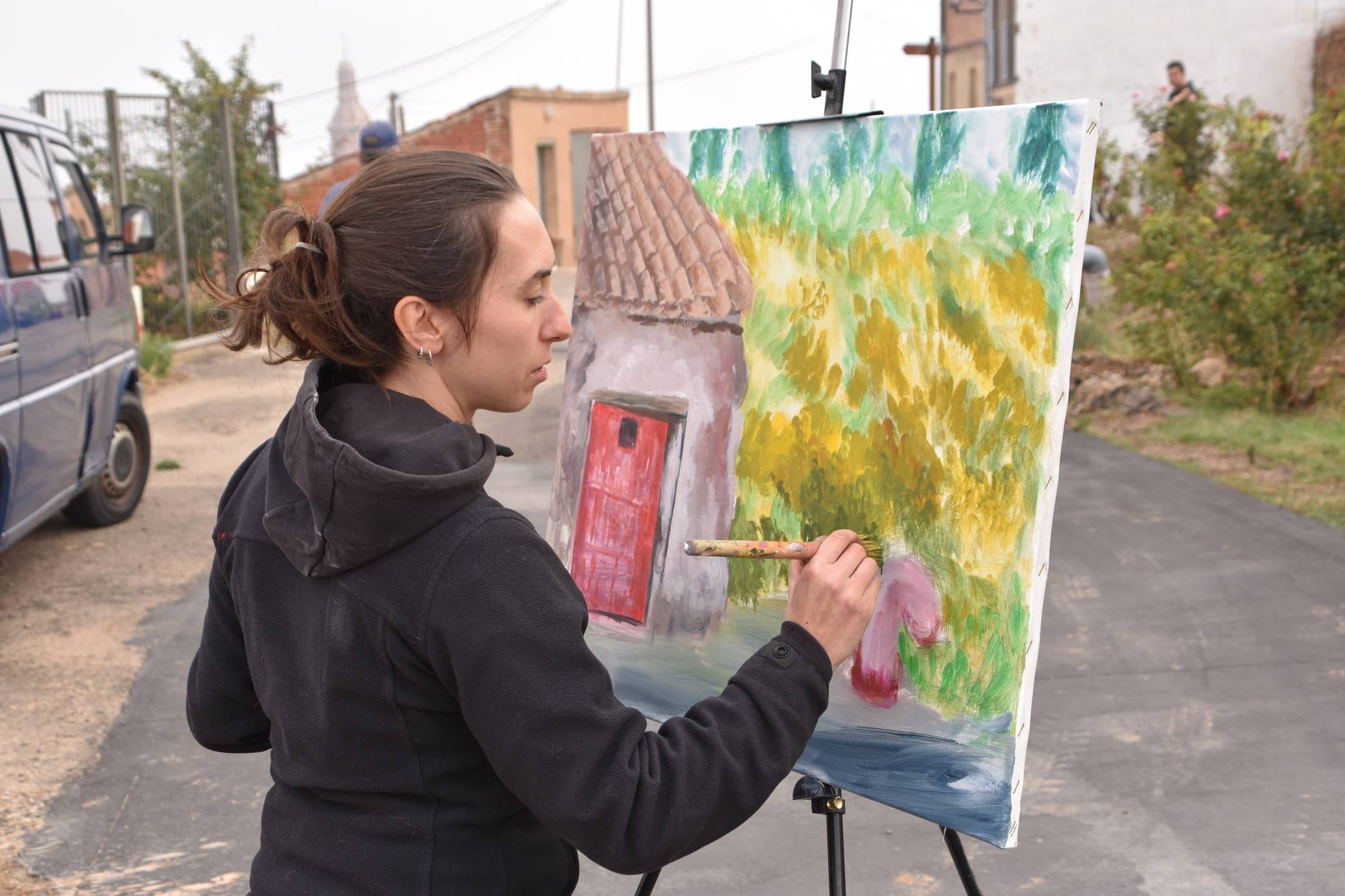 También se celebró el certamen de pintura al aire libre