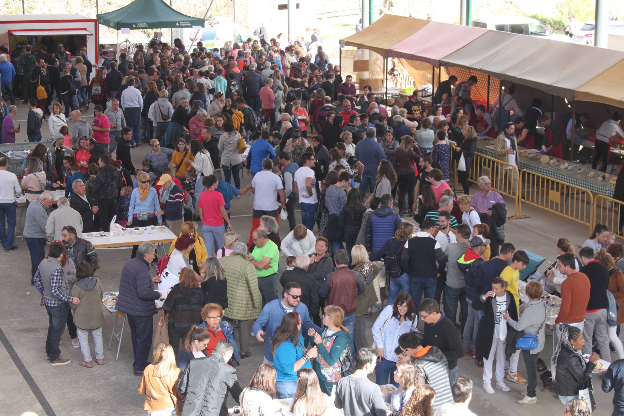 Casi 6.000 personas acudieron a la localidad riojana. 