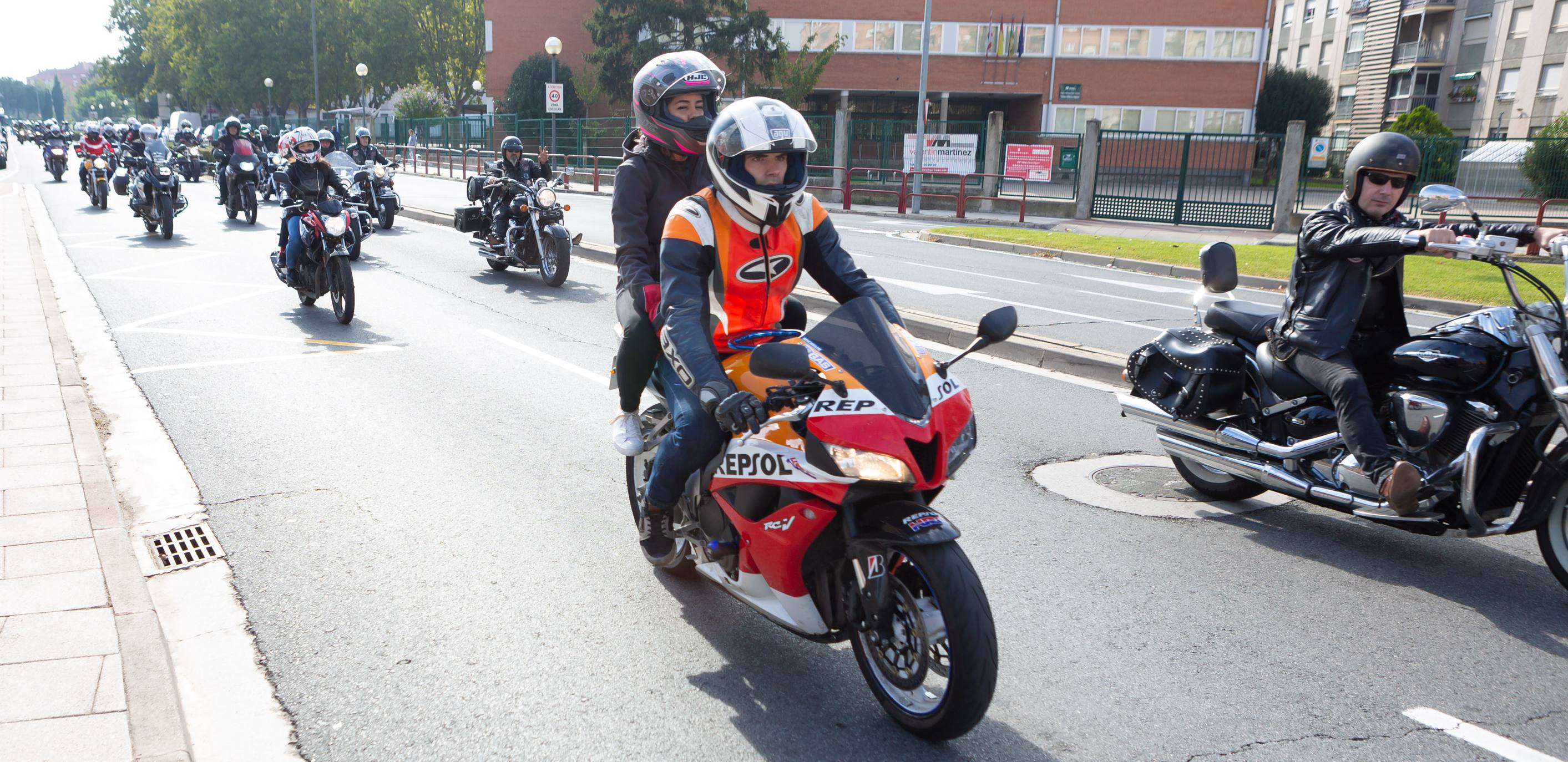 Las calles de la capital se han llenado con el rugido de los motores de las motos. 