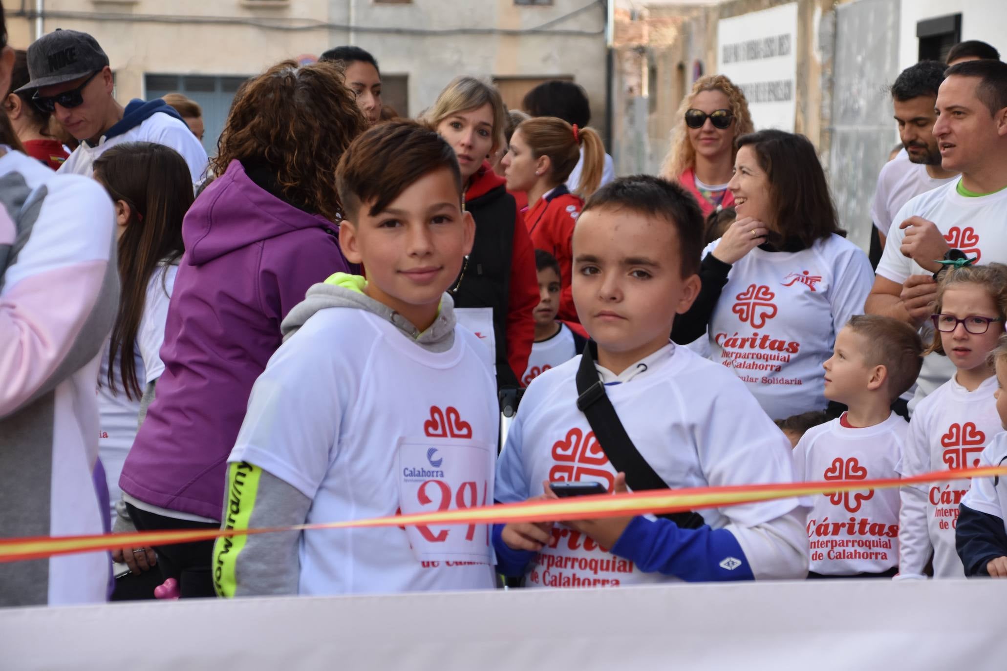 343 personas participaron en la marcha