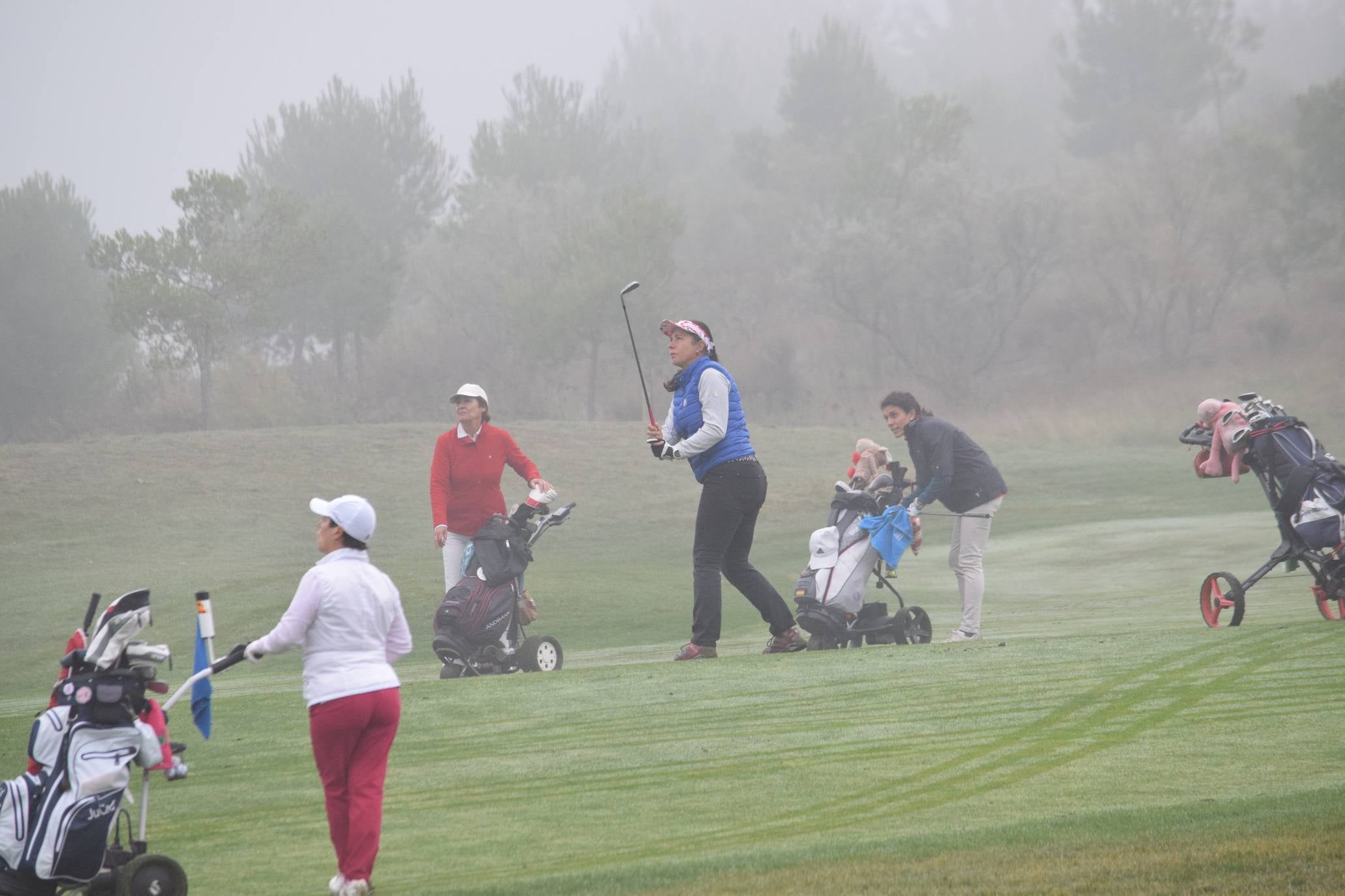 Los jugadores pasaron un gran día de golf en el último torneo de la Liga de Golf y Vino antes de la gran final.