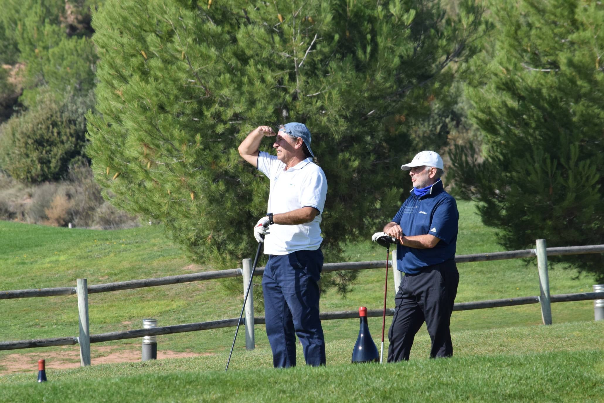 Los jugadores pasaron un gran día de golf en el último torneo de la Liga de Golf y Vino antes de la gran final.