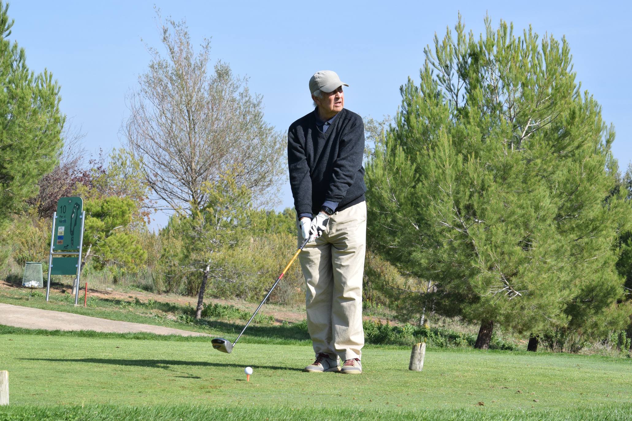 Los jugadores pasaron un gran día de golf en el último torneo de la Liga de Golf y Vino antes de la gran final.