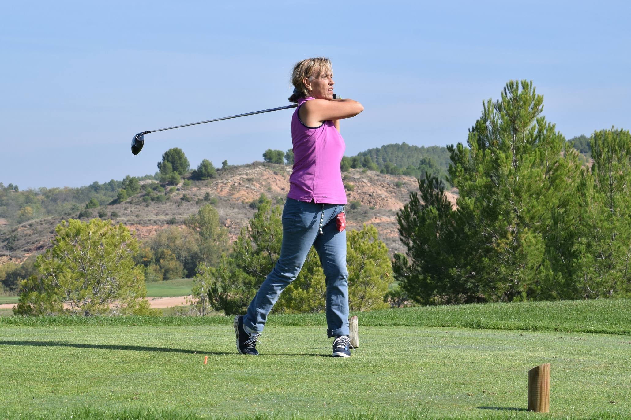 Los jugadores pasaron un gran día de golf en el último torneo de la Liga de Golf y Vino antes de la gran final.