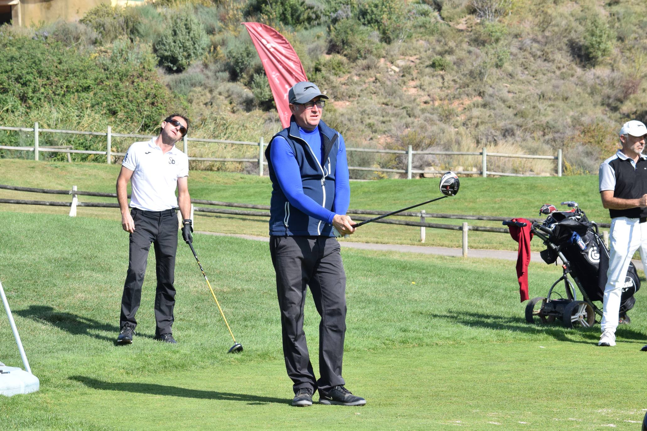 Los jugadores pasaron un gran día de golf en el último torneo de la Liga de Golf y Vino antes de la gran final.