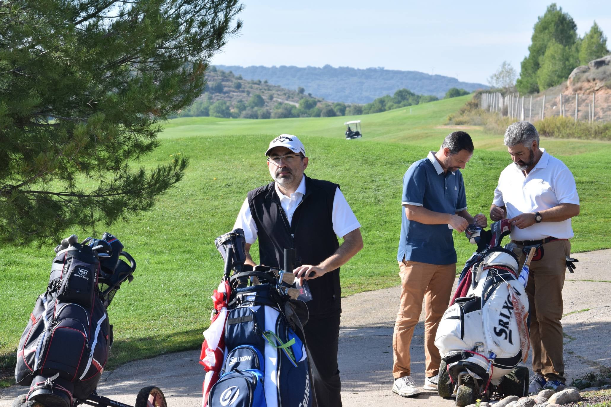 Los jugadores pasaron un gran día de golf en el último torneo de la Liga de Golf y Vino antes de la gran final.