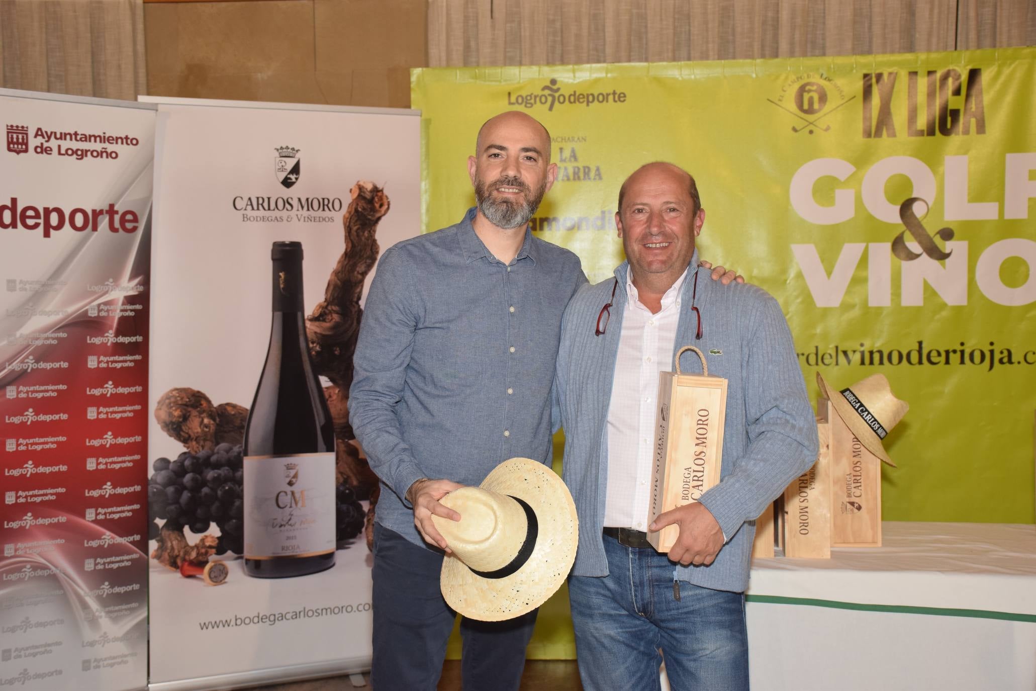 Entrega de premios del Torneo Carlos Moro, de la Liga de Golf y Vino.