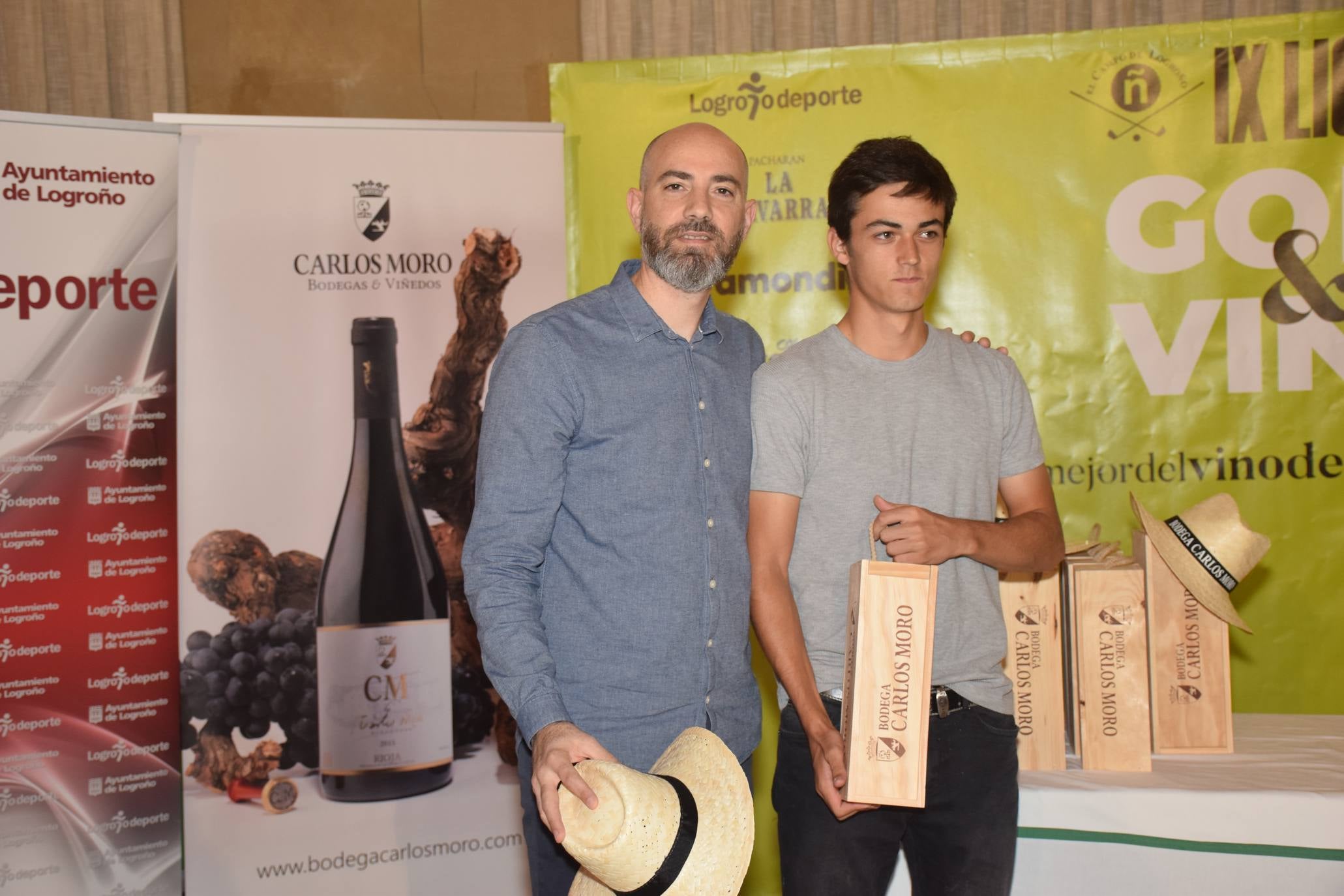 Entrega de premios del Torneo Carlos Moro, de la Liga de Golf y Vino.