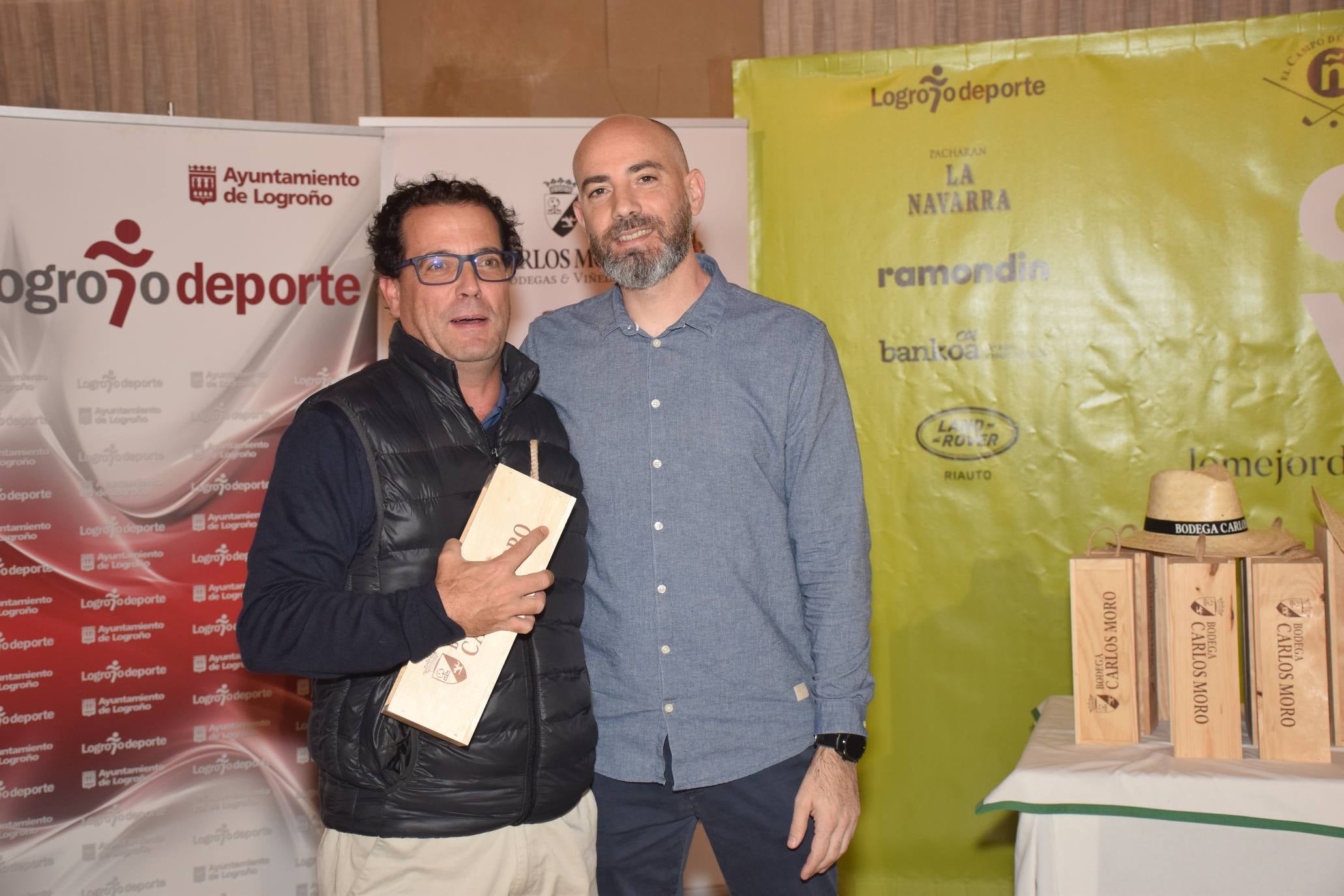 Entrega de premios del Torneo Carlos Moro, de la Liga de Golf y Vino.