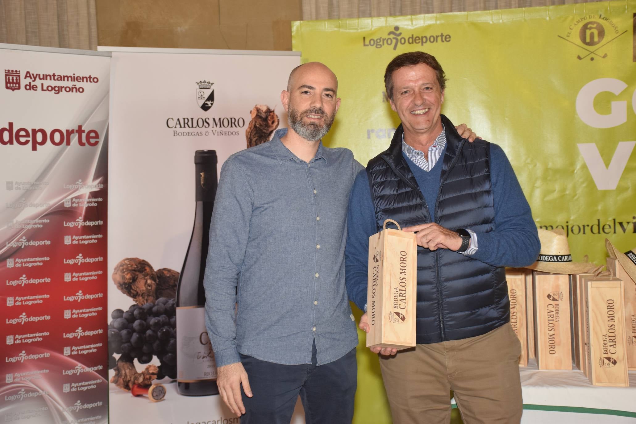 Entrega de premios del Torneo Carlos Moro, de la Liga de Golf y Vino.