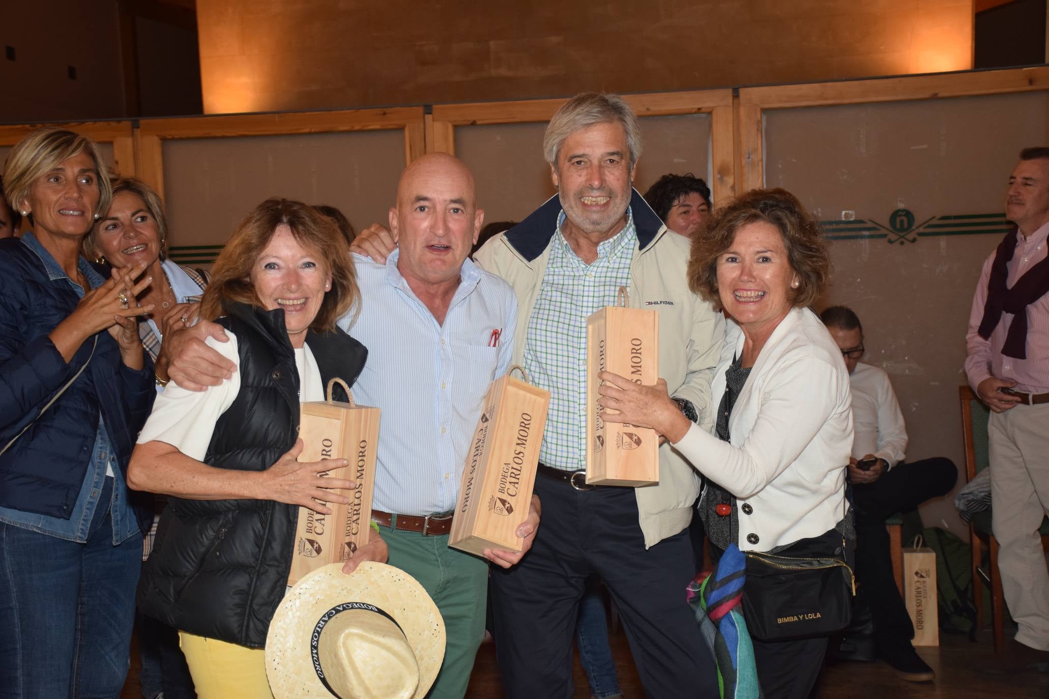 Entrega de premios del Torneo Carlos Moro, de la Liga de Golf y Vino.