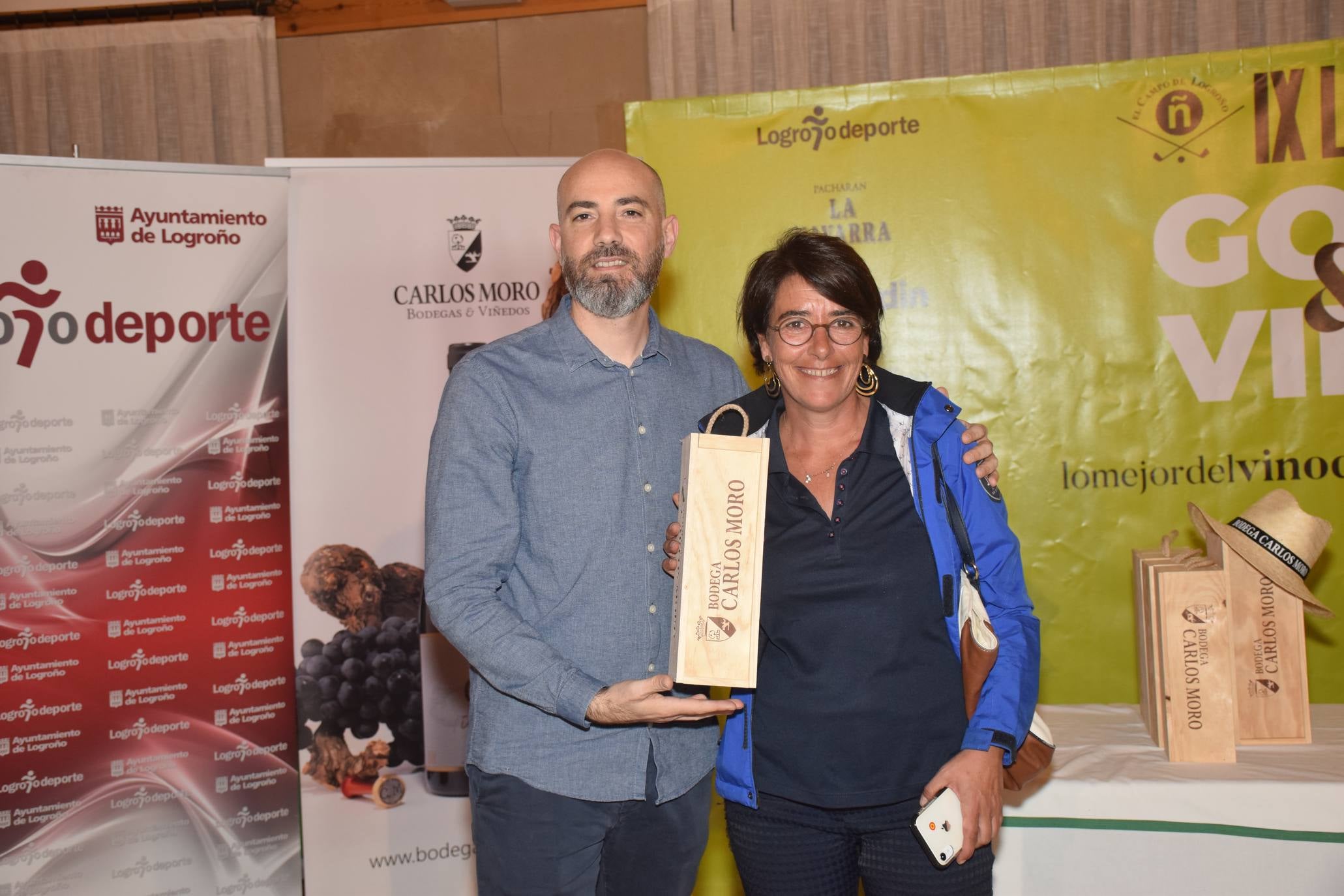 Entrega de premios del Torneo Carlos Moro, de la Liga de Golf y Vino.