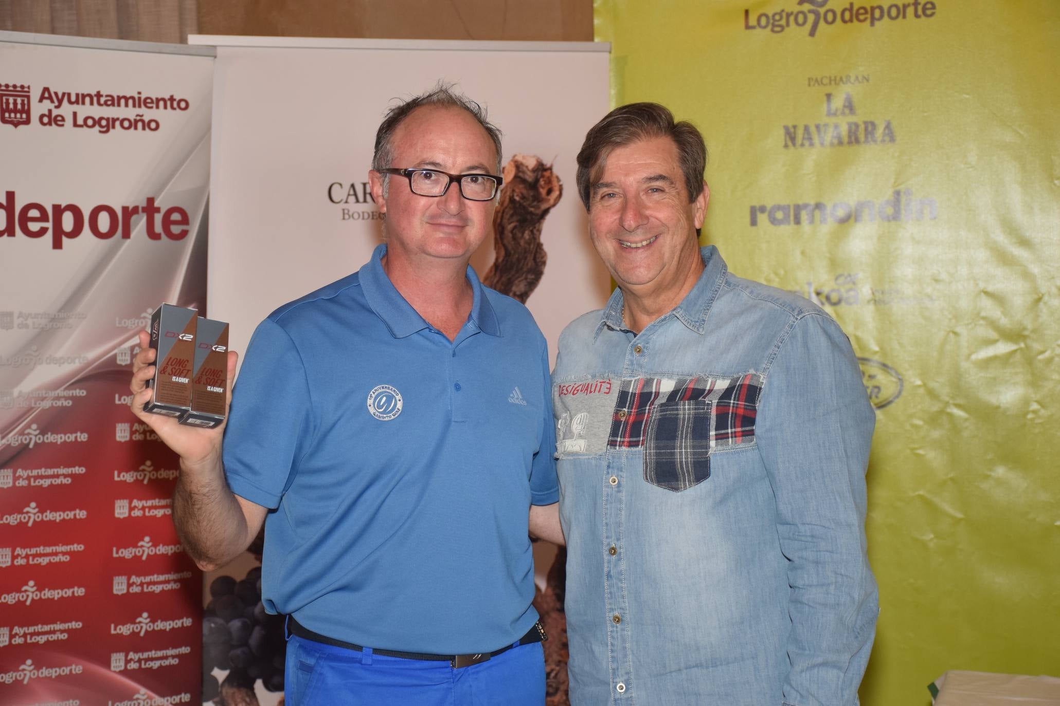 Entrega de premios del Torneo Carlos Moro, de la Liga de Golf y Vino.