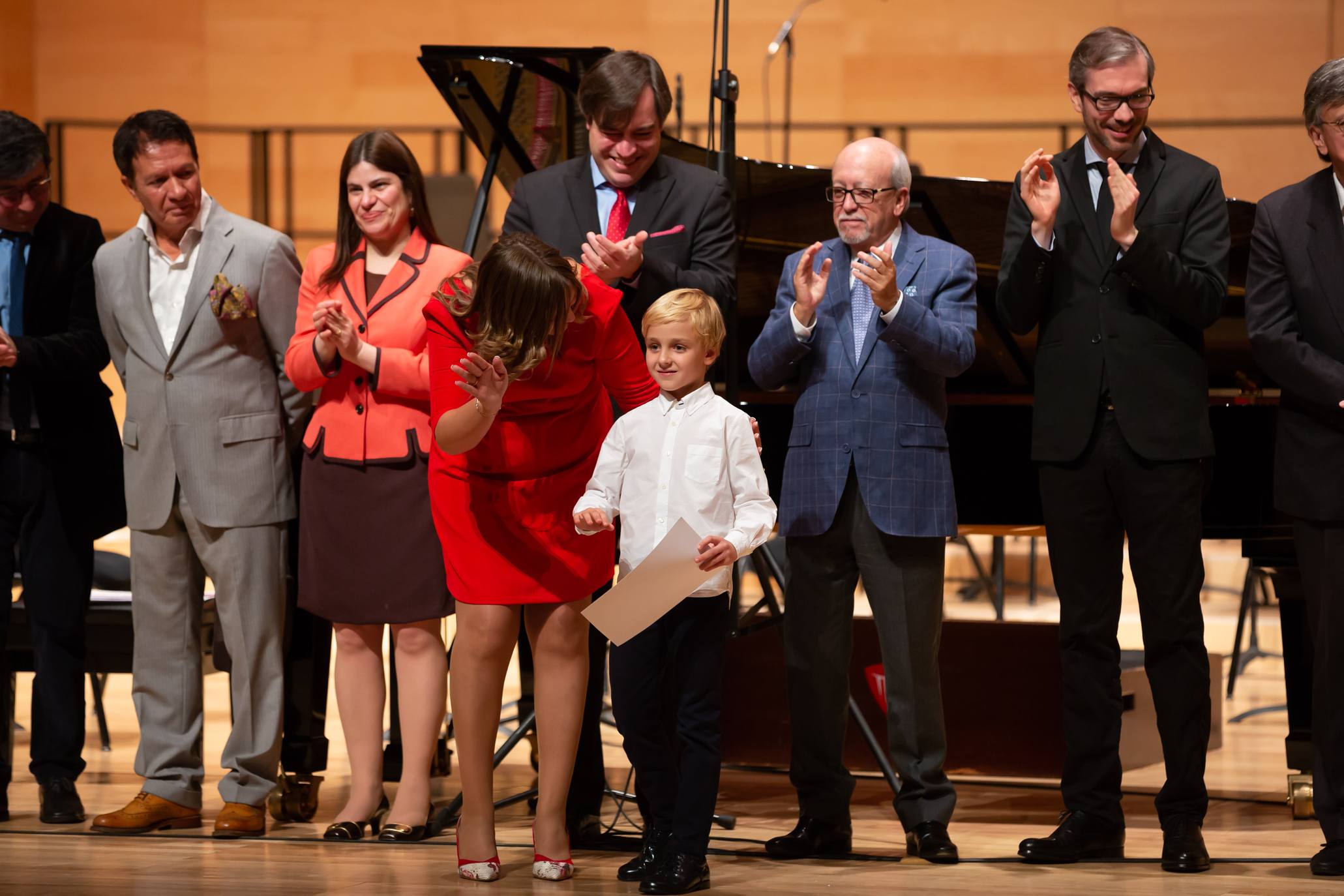 Este miércoles ha tenido lugar en el Riojafórum el festival de piano donde se galardonó a los pianistas vencedores de las diferentes categorías. Una jornada lúdica donde se interpretaron algunas de las piezas más conocidas del género musical