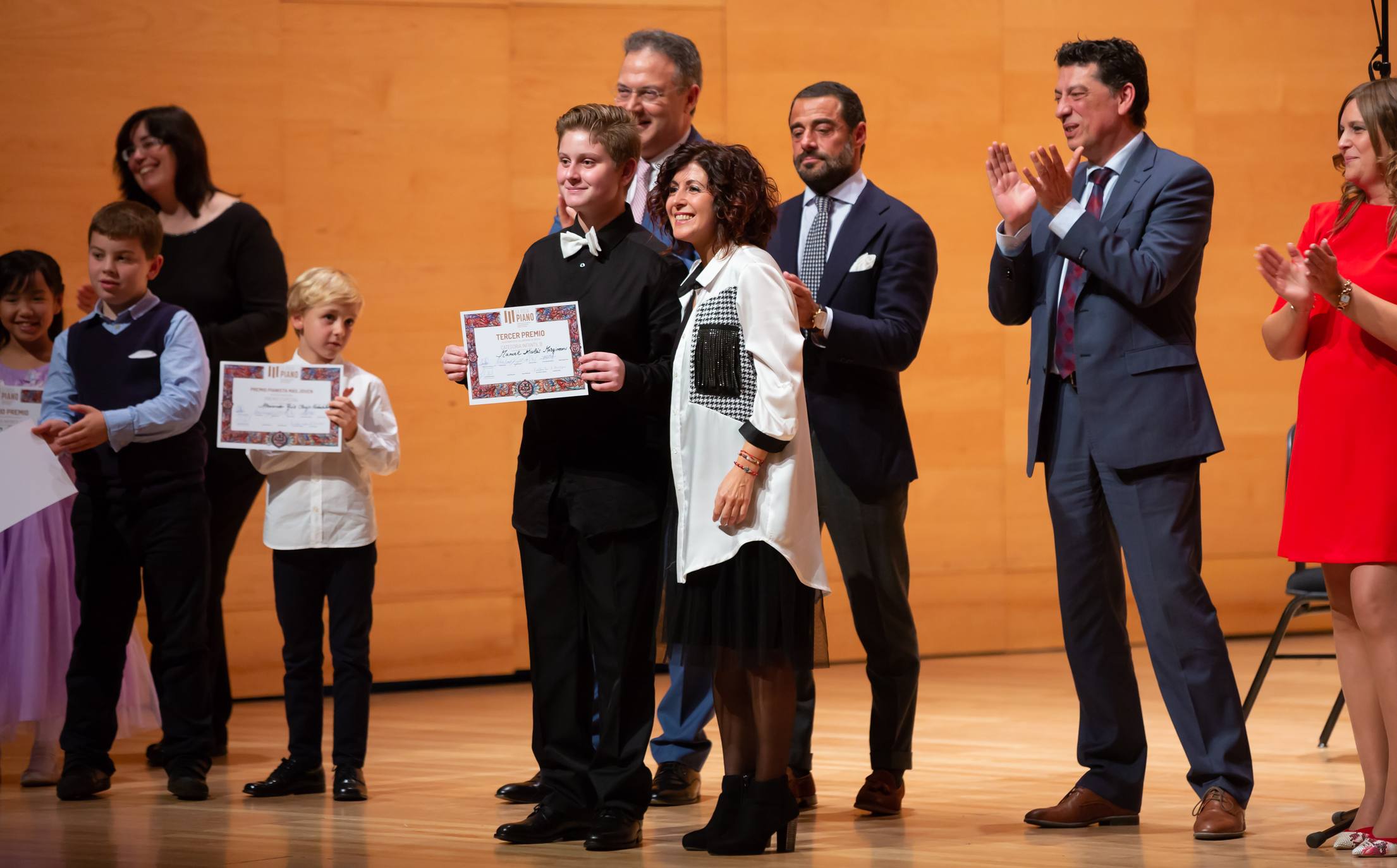 Este miércoles ha tenido lugar en el Riojafórum el festival de piano donde se galardonó a los pianistas vencedores de las diferentes categorías. Una jornada lúdica donde se interpretaron algunas de las piezas más conocidas del género musical