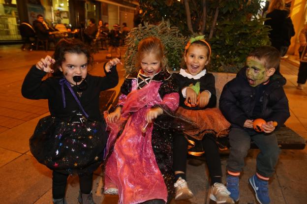 Celebrando Halloween en las calles de Logroño